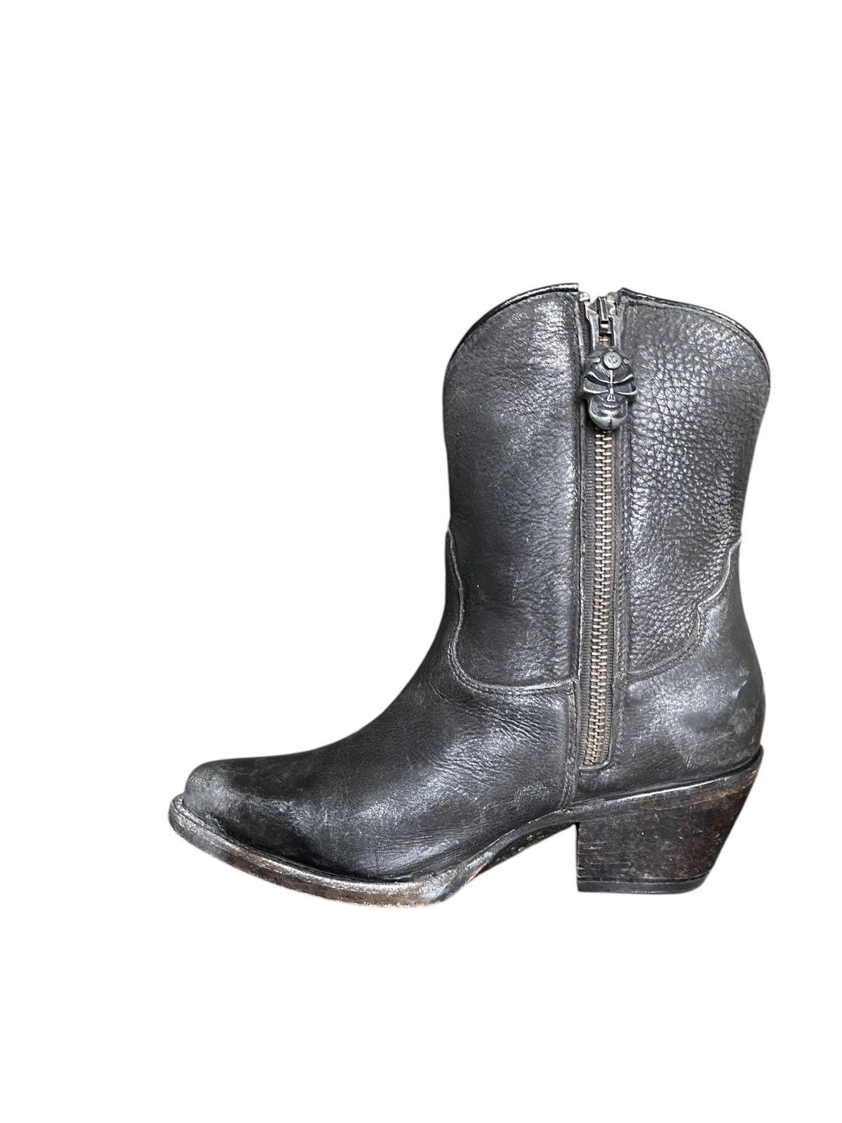 Cowboy Equipment New Rock leather cowboy boots Size 36 Size US 6 / IT 36 - 6 Thumbnail