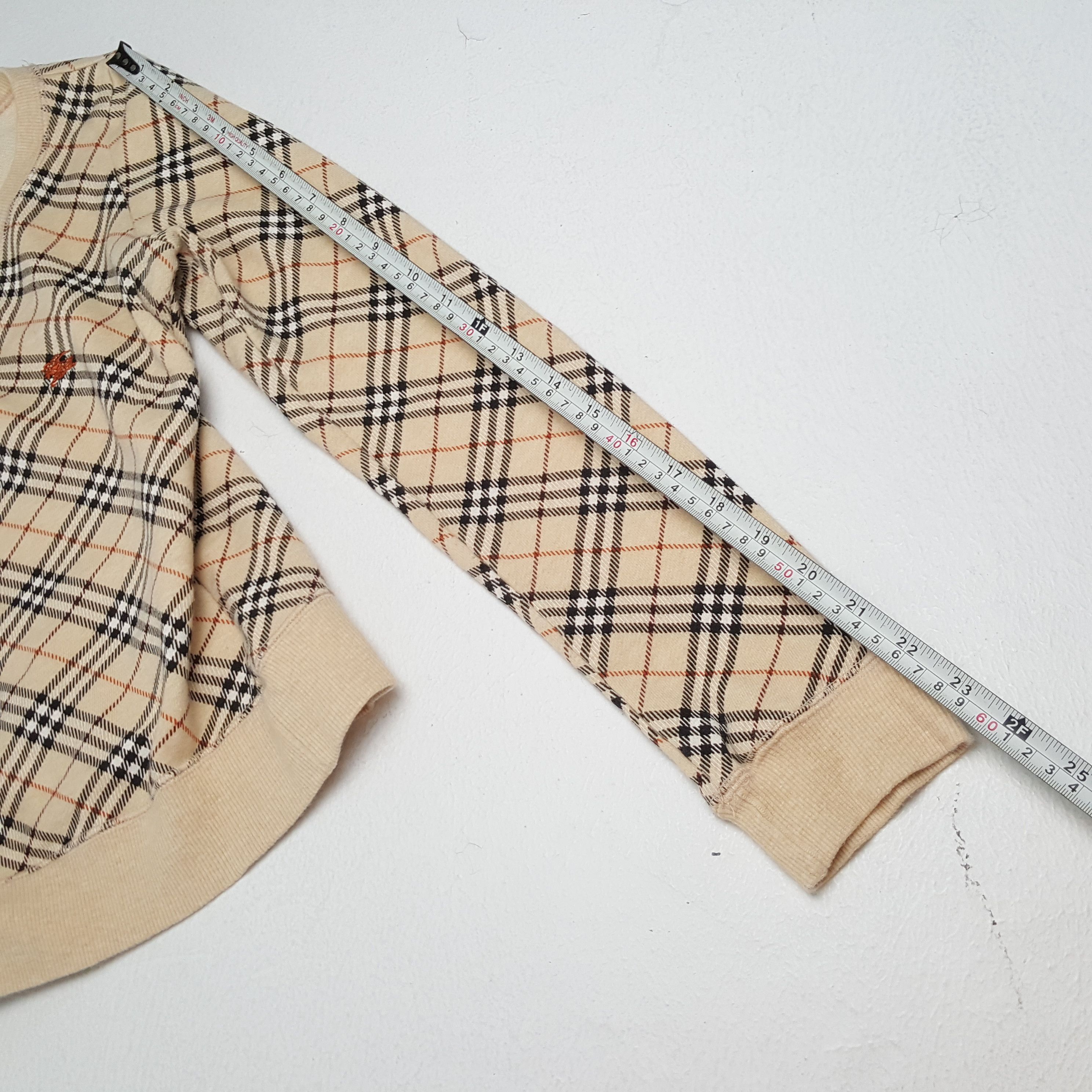 Burberry × Japanese Brand × Vintage Vintage BURBERRY LONDON BLUE LABEL Brand Sweatshirts Size XS / US 0-2 / IT 36-38 - 6 Thumbnail