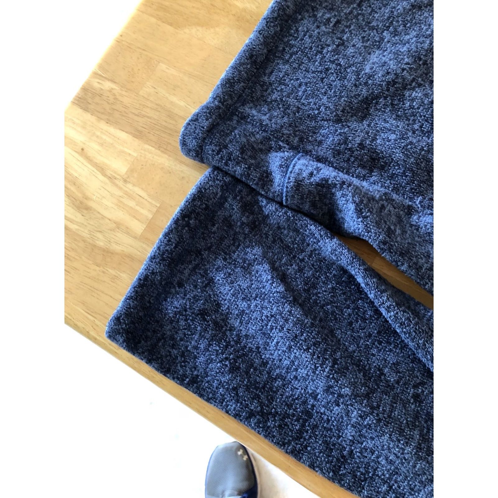 Vintage Woolrich Pullover Sweater XL Men Blue Mock Neck 1/4 Snap Button Pocket VTG Size US XL / EU 56 / 4 - 6 Thumbnail