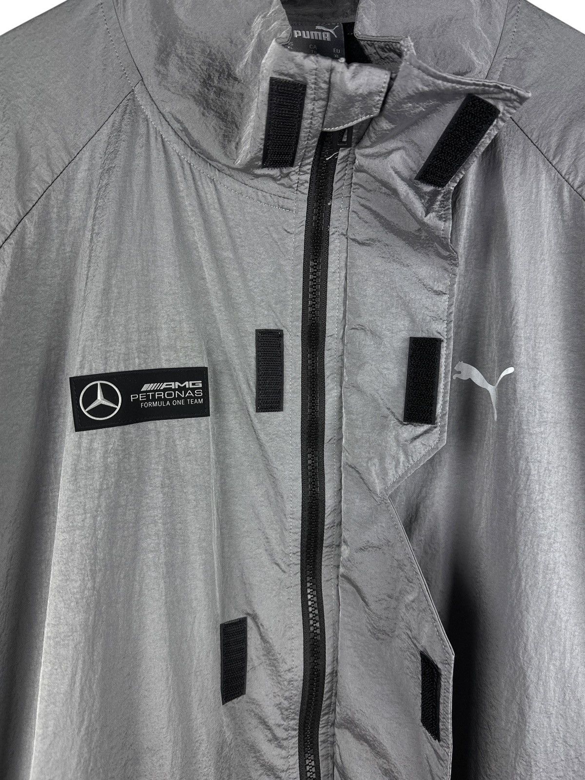Mercedes-Benz × Puma Puma x Mercedes AMG Petronas Formula One Team Silver Jacket Size US XL / EU 56 / 4 - 11 Thumbnail
