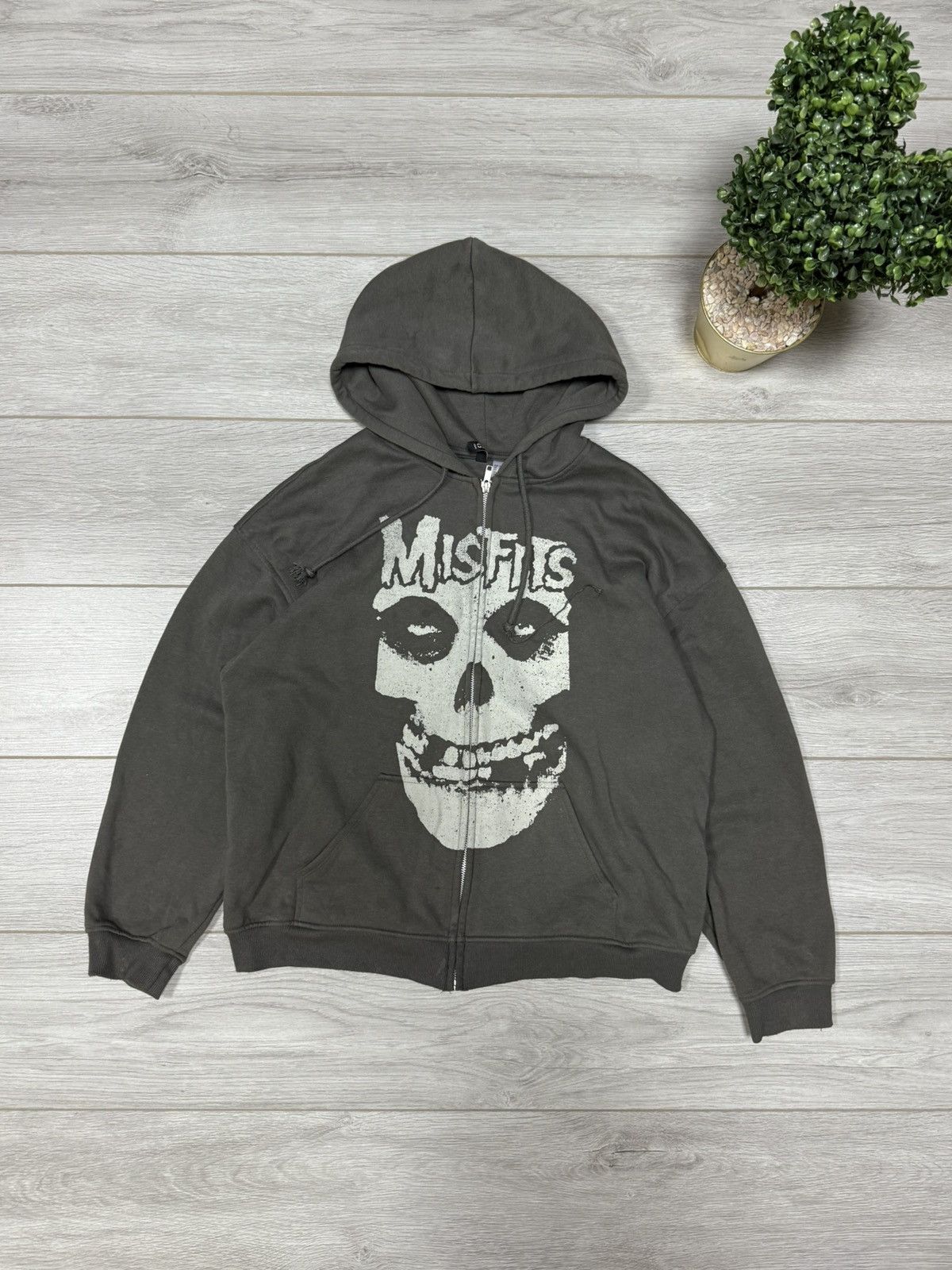 Band Tees Misfits hoodie skull big logo zip Size US M / EU 48-50 / 2 - 1 Thumbnail