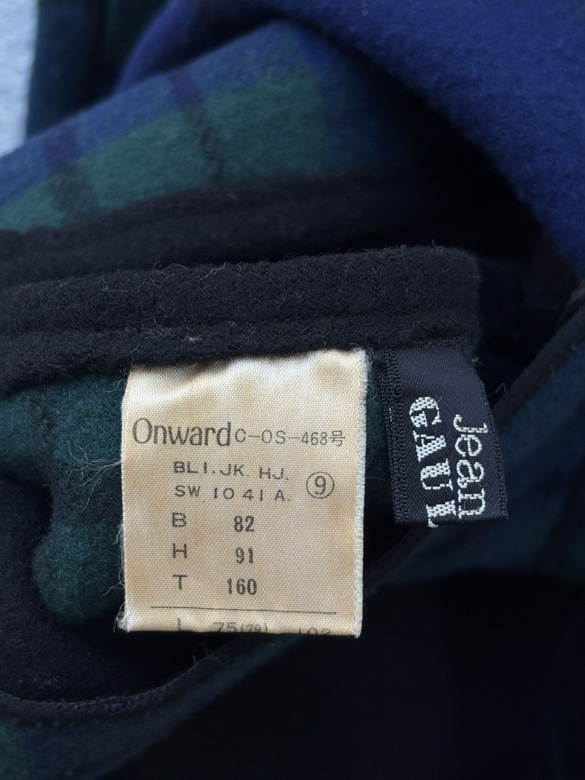 Jean Paul Gaultier 90s Jean Paul Black Watch Tarta Reversible Coat Size US M / EU 48-50 / 2 - 5 Thumbnail