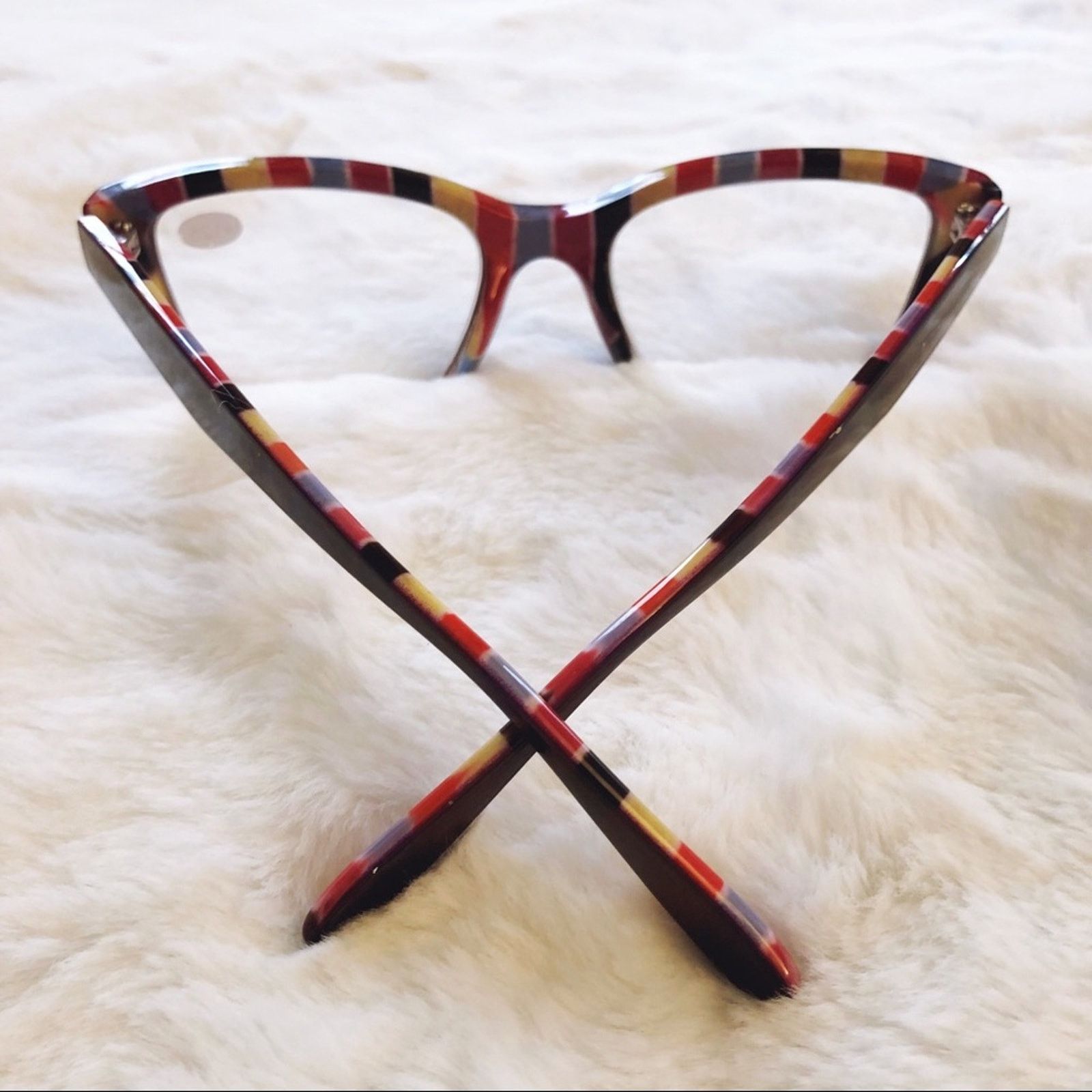Other Brooke Black Half Rim Rectangle Reader Glasses Size ONE SIZE - 11 Thumbnail