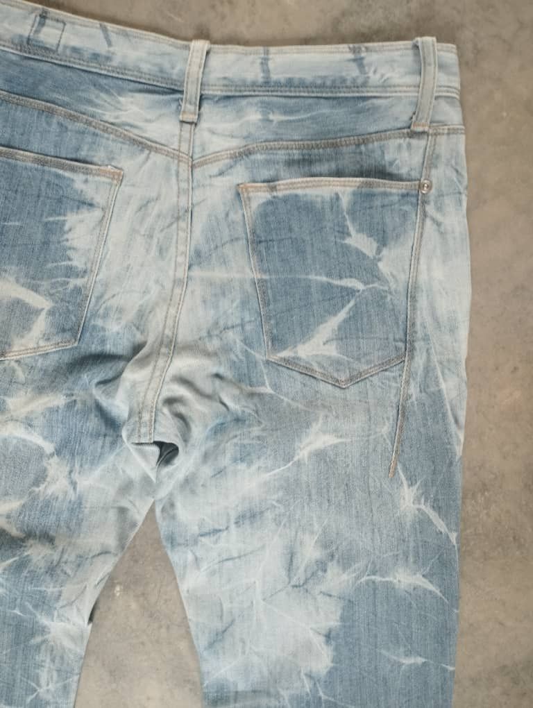 semanticdesign Japanese Semantic Design Acid Wash Lighting Wash Jeans Size US 30 / EU 46 - 9 Thumbnail