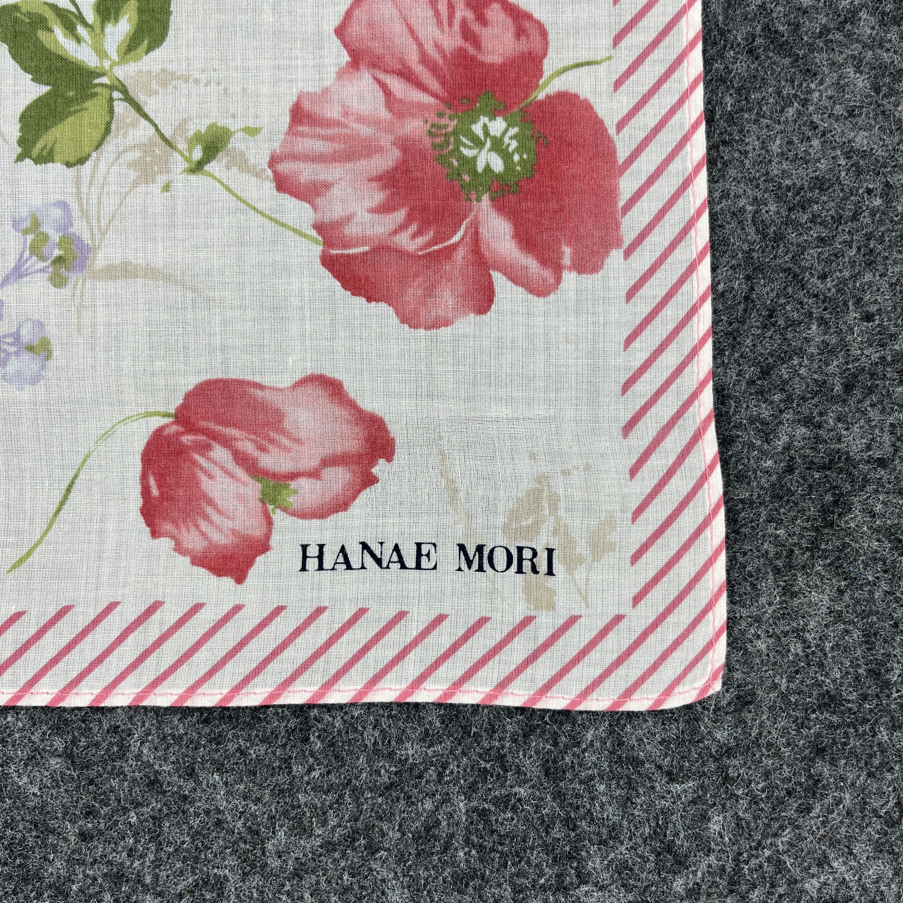 Japanese Brand × Vintage Hanae Mori Bandana / Handkerchief / Neckerchief B314 Size ONE SIZE - 3 Thumbnail
