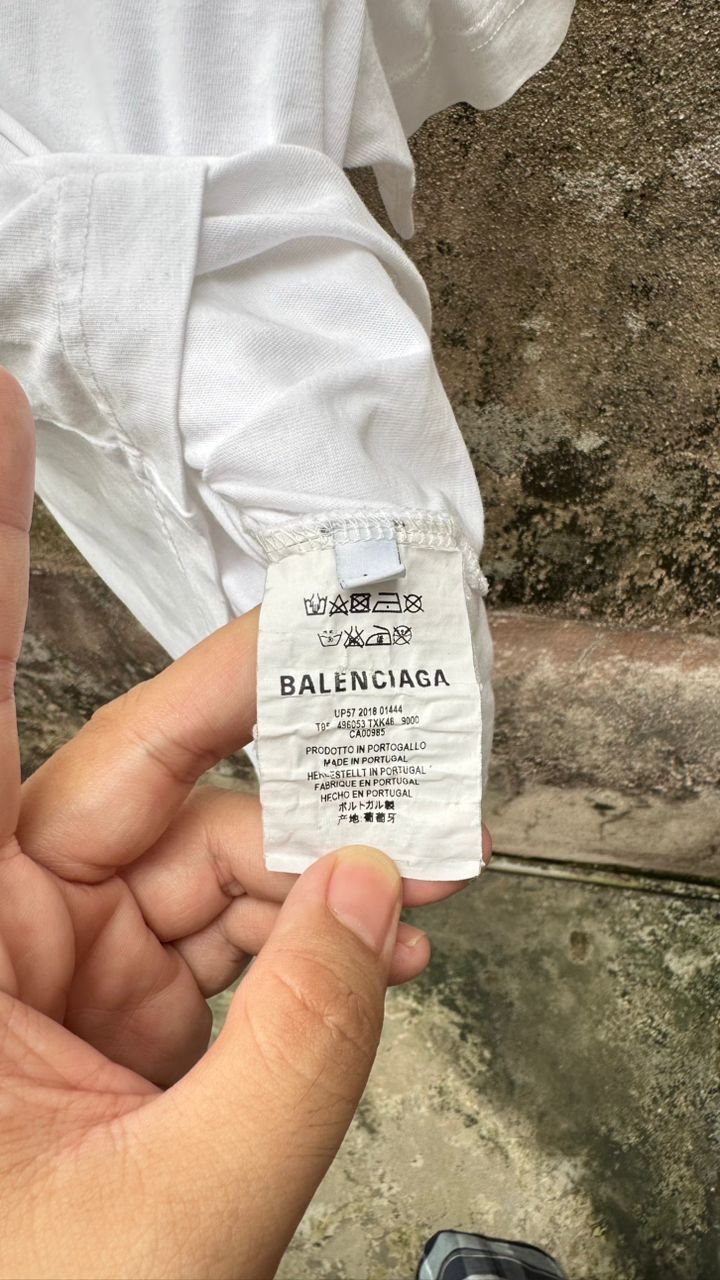 Balenciaga Balenciaga Tshirt Size L / US 10 / IT 46 - 3 Thumbnail