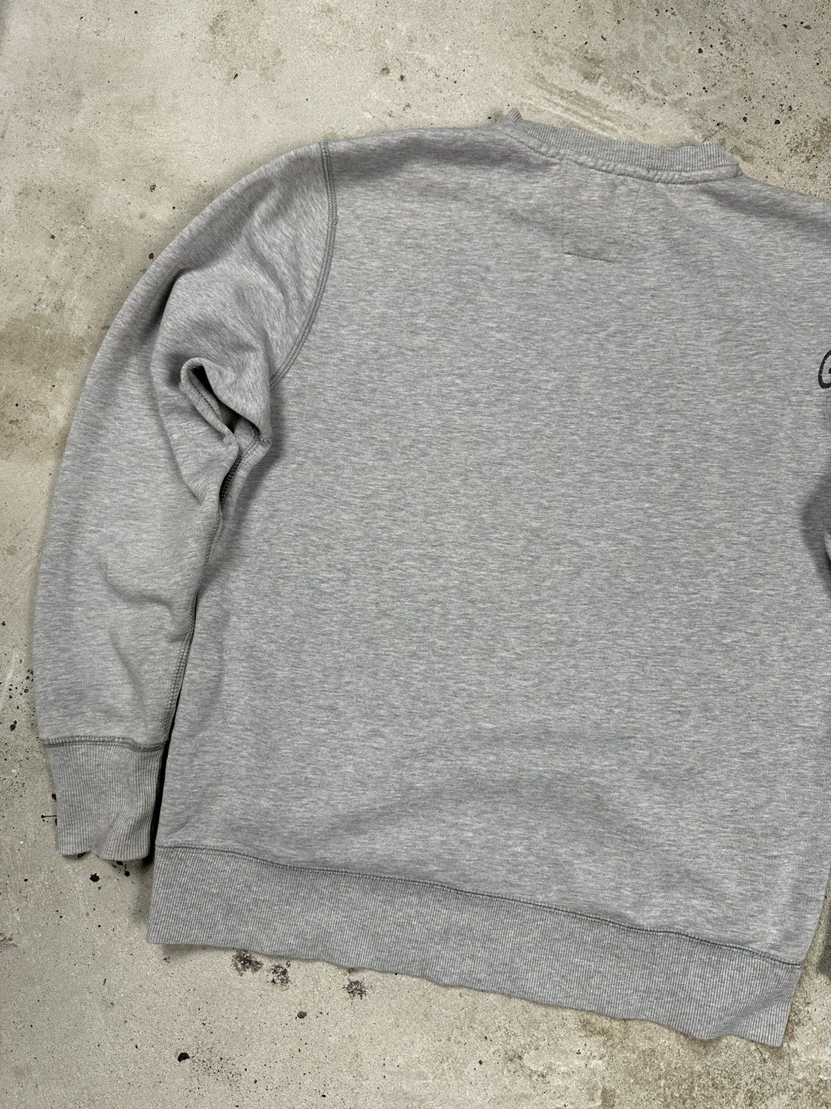 G-Star × Japanese Brand × Vintage Vintage Y2K G Star Raw 3301 Grey Crewneck Sweatshirt Size US XL / EU 56 / 4 - 8 Thumbnail