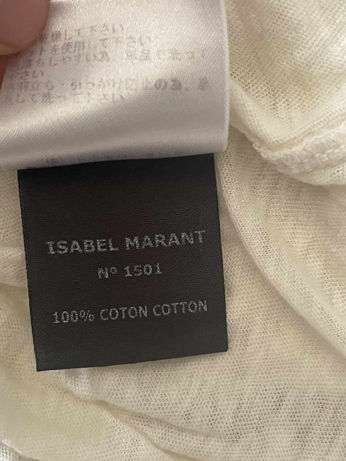 Isabel Marant Isabel Marant long sleeve tshirt Size XS / US 0-2 / IT 36-38 - 5 Thumbnail