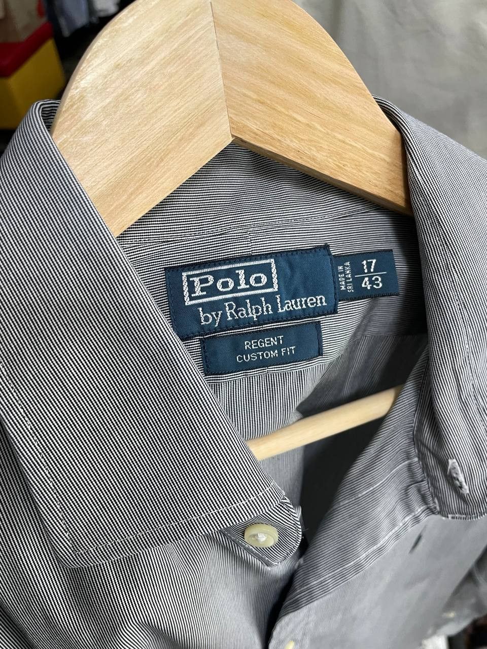 Polo Ralph Lauren POLO RALPH LAUREN Shirt in small stripes Size US XXL / EU 58 / 5 - 8 Thumbnail