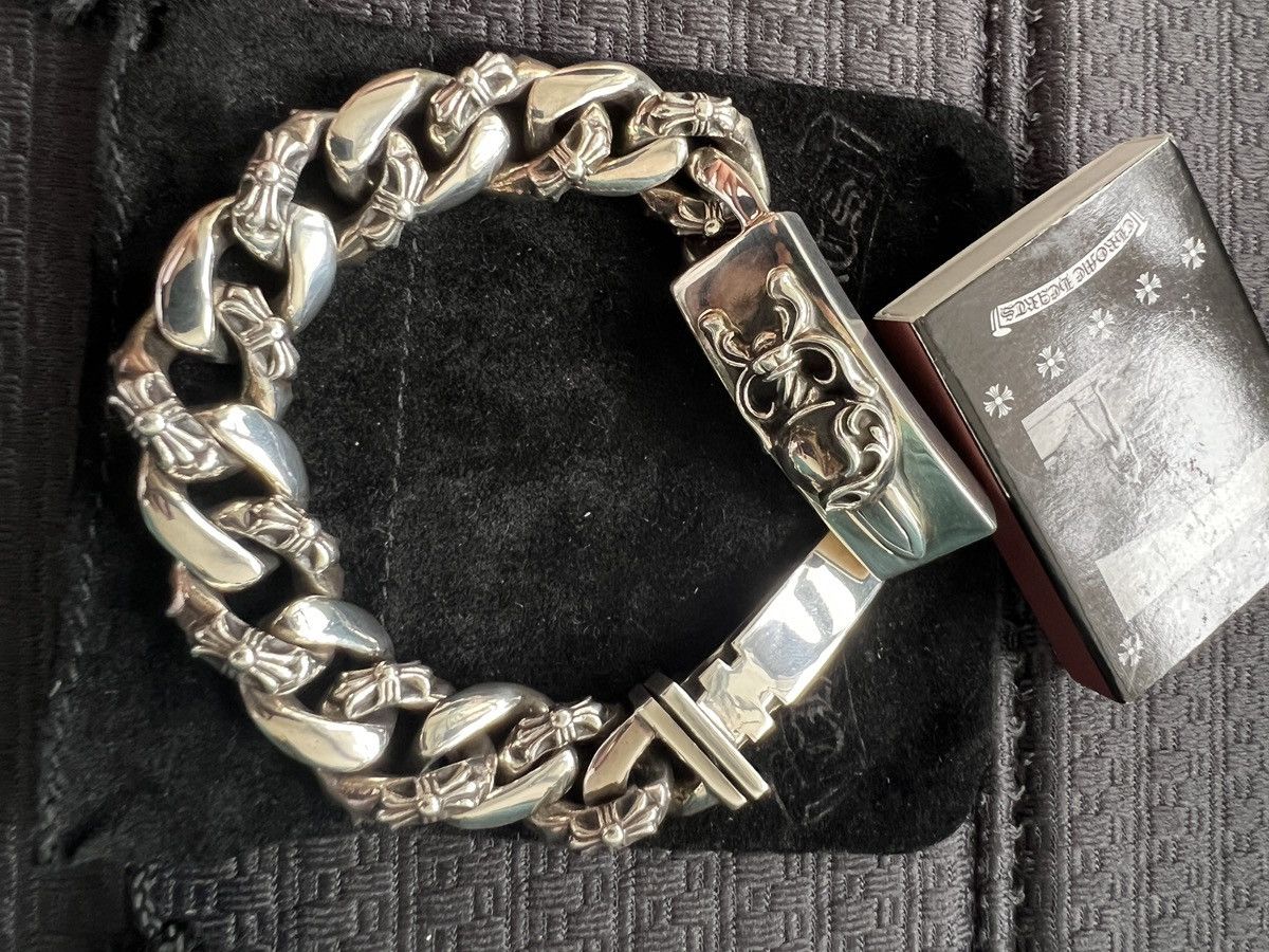 Chrome Hearts Chrome Hearts dragger hearts bracelet Size ONE SIZE - 5 Thumbnail