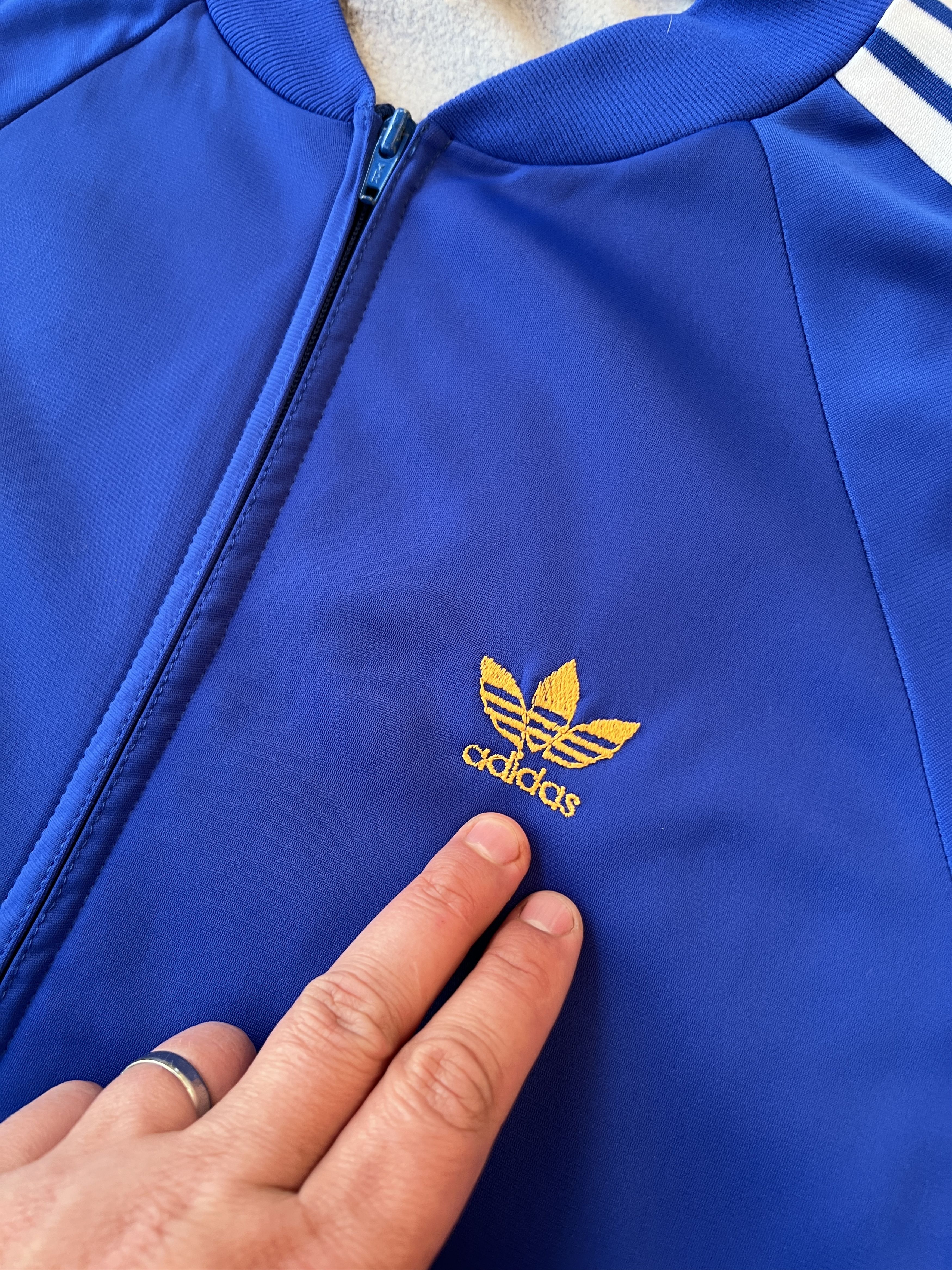 Adidas × NHL × Vintage Vintage Adidas Swiss Hockey Pool Made In France Size US L / EU 52-54 / 3 - 3 Thumbnail