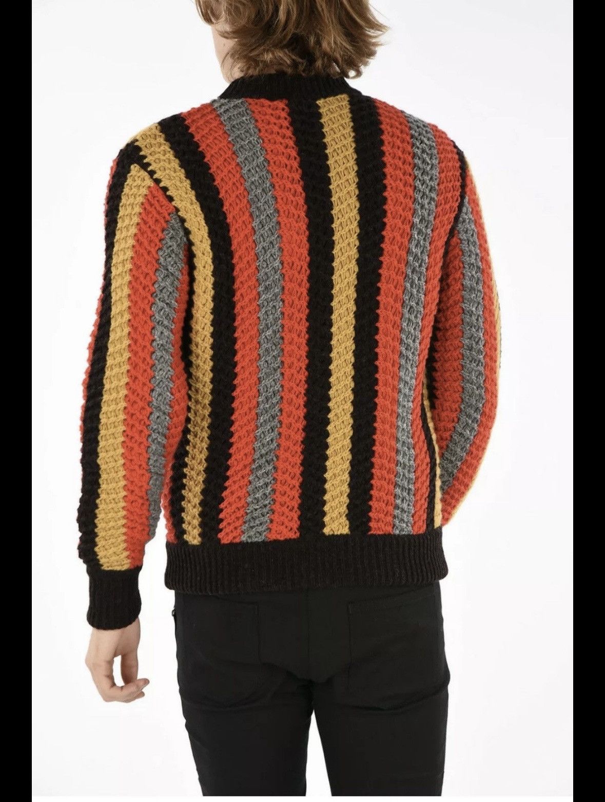 Salvatore Ferragamo Salvatore Ferragamo Wool Cashmere Sweater Size US L / EU 52-54 / 3 - 3 Thumbnail