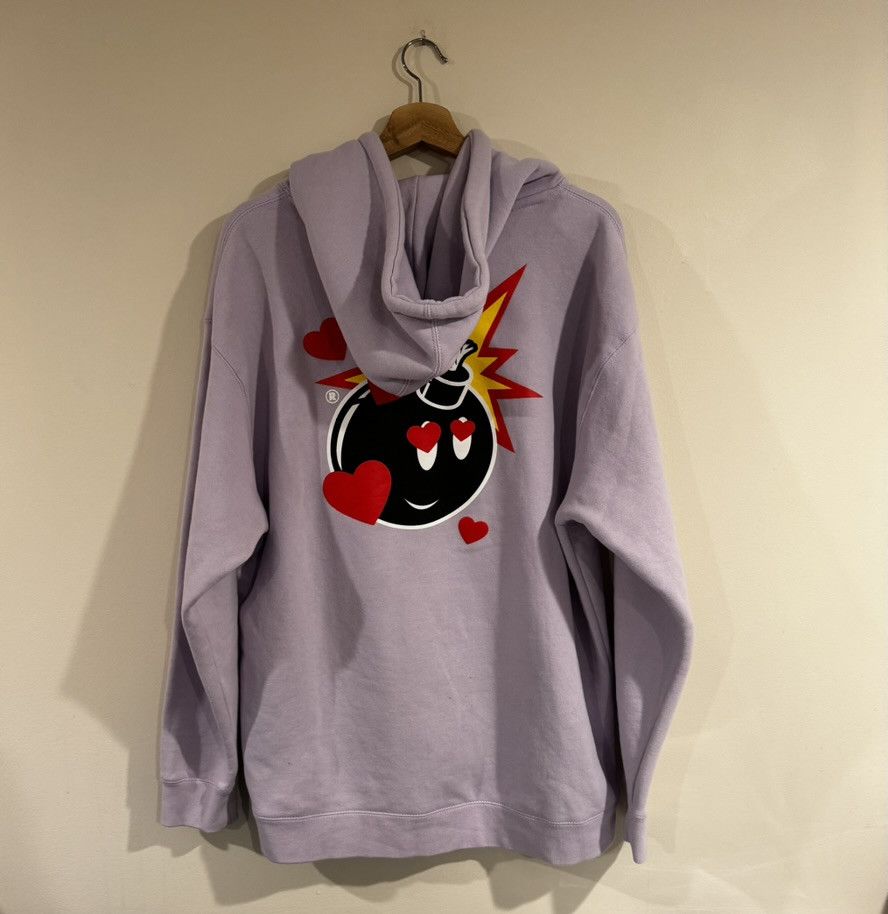 The Hundreds Adam in Love Hoodie (Adam Bomb Squad Exclusive) Lavender Size US XL / EU 56 / 4 - 8 Thumbnail