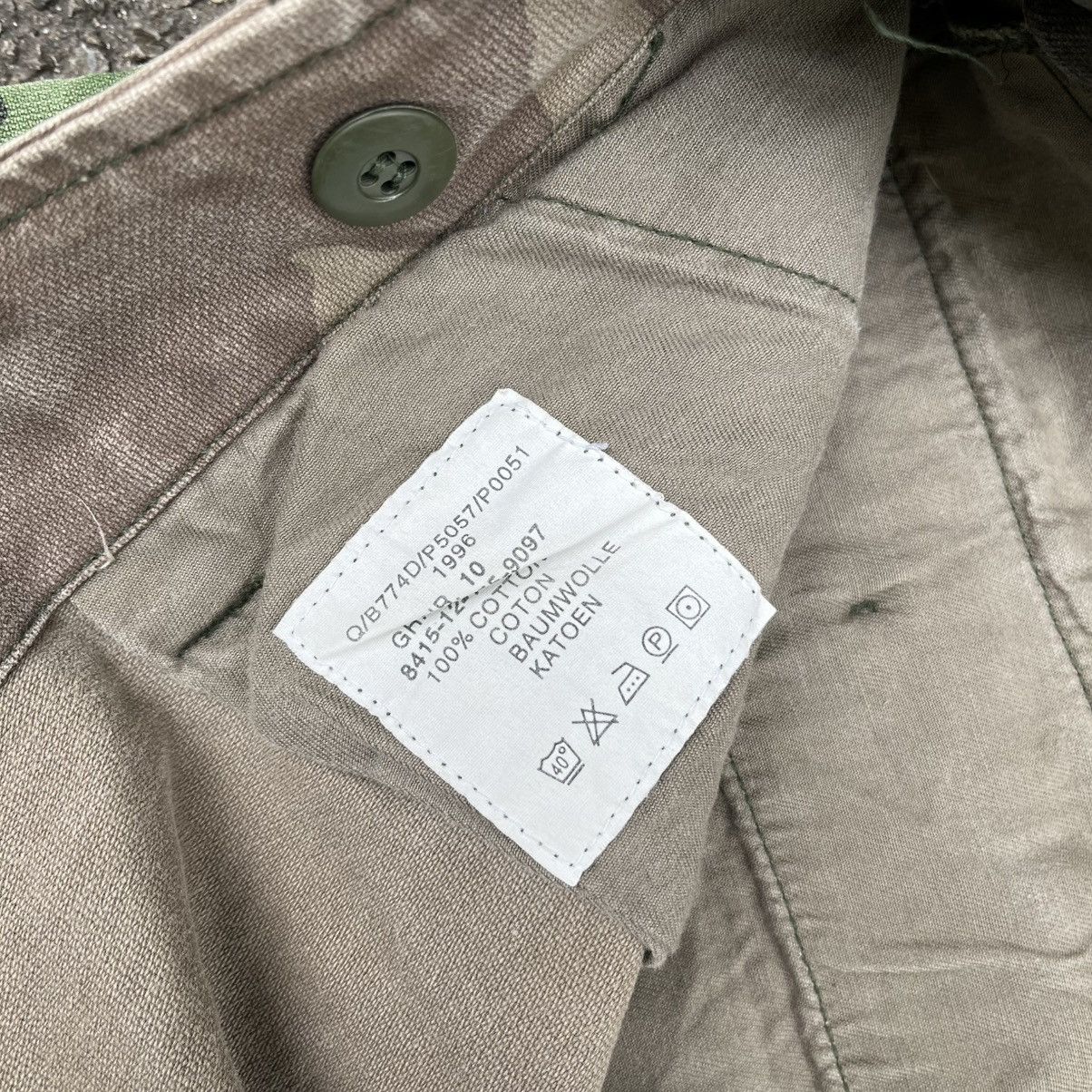 Vintage Vintage 90s 1996 German Military Cargo Pants Army Camo Size US 36 / EU 52 - 7 Thumbnail