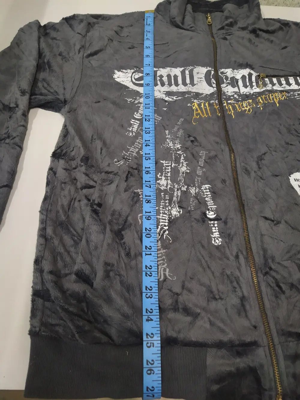 Japanese Brand Beaumere Aristocratic Fleece skull Size US L / EU 52-54 / 3 - 7 Thumbnail