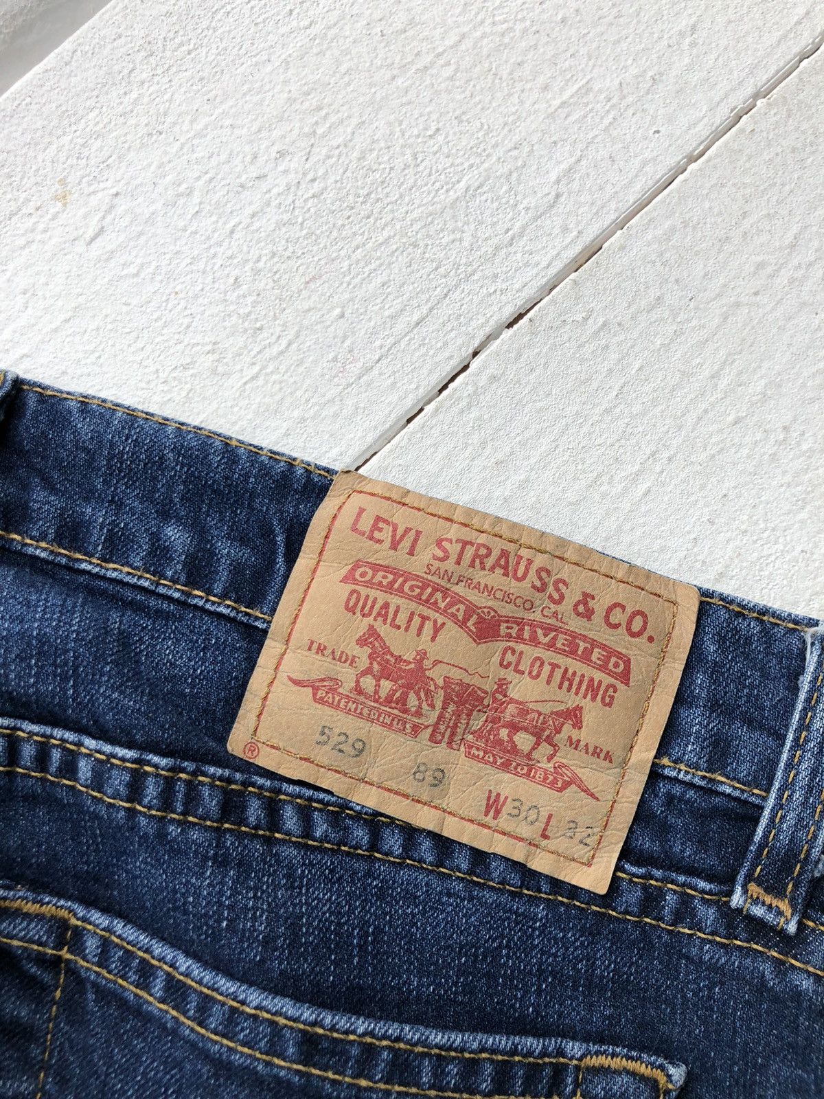 Levi's Vintage Levi’s very rare vintage 00s Big Bell Bottom Opium Size 30" / US 8 / IT 44 - 6 Thumbnail