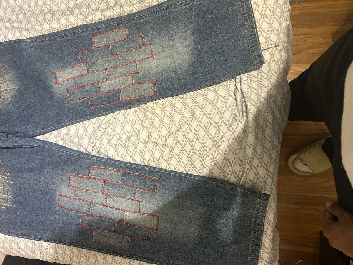 Vintage y2k streetweae baggy jeans Size US 34 / EU 50 - 1 Thumbnail