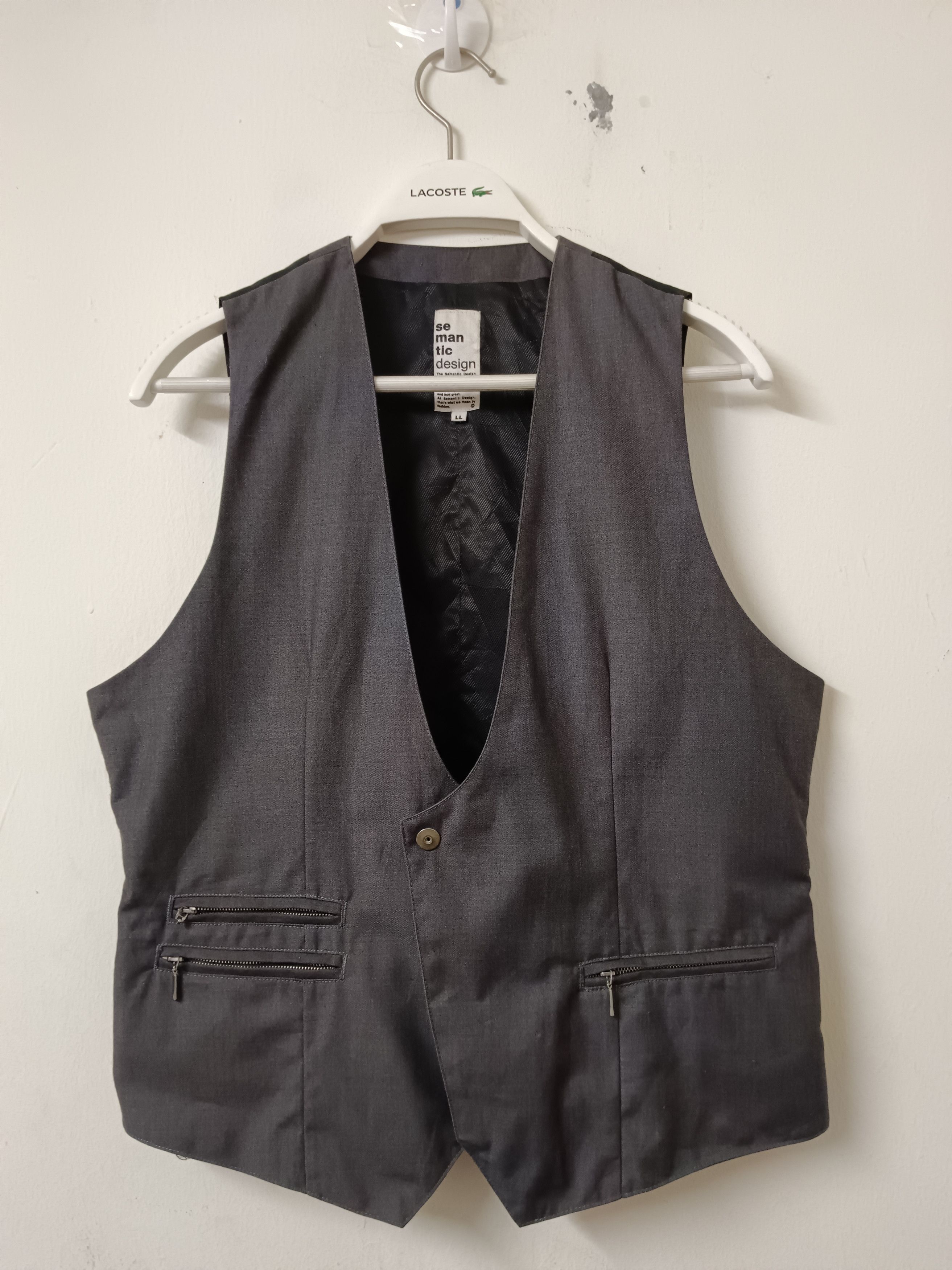 14th Addiction × If Six Was Nine × semanticdesign Semantic Design Vest Size US L / EU 52-54 / 3 - 2 Thumbnail