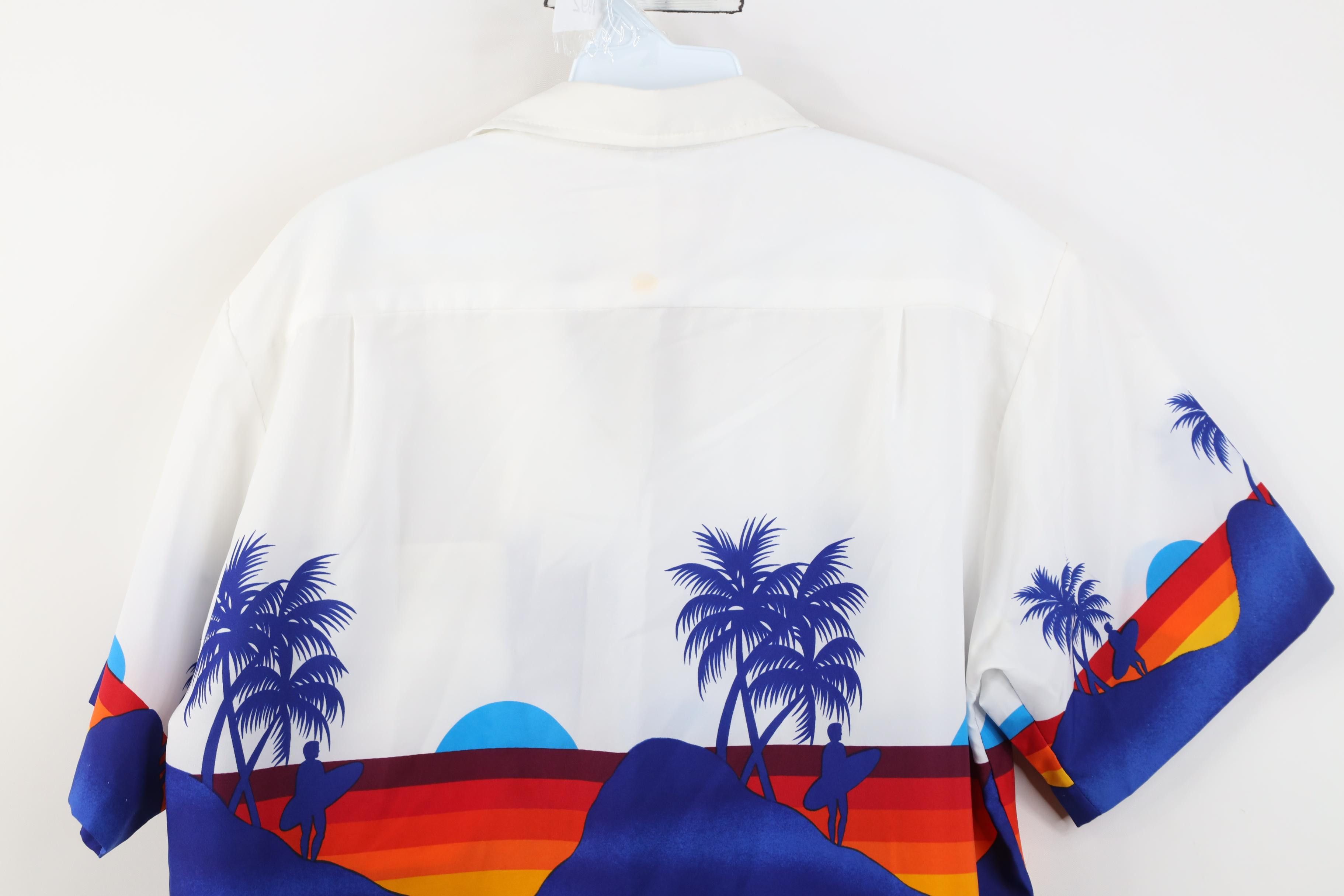 Vintage Vintage 70s Streetwear Beach Luau Hawaiian Button Shirt USA Size US M / EU 48-50 / 2 - 12 Thumbnail