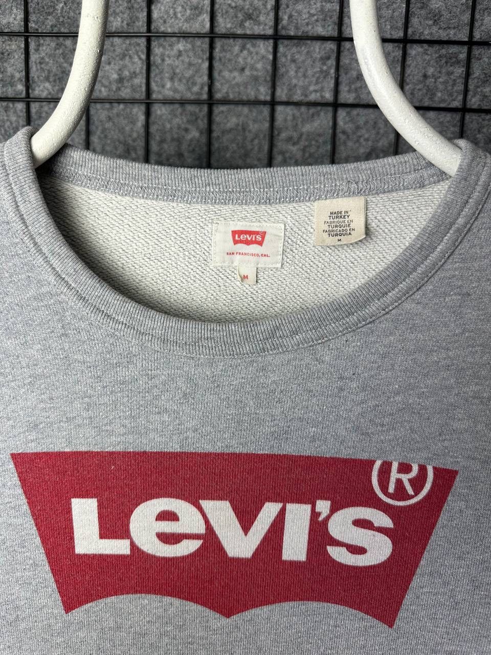 Levi's Levis sweatshirt spellout size Medium Size US M / EU 48-50 / 2 - 2 Thumbnail