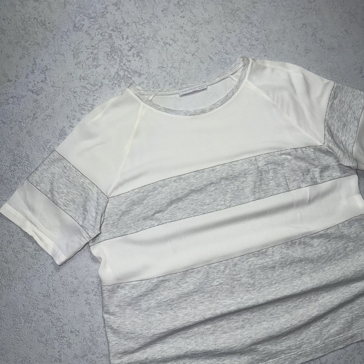 Fabiana Filippi Fabiana Filippi Womens T-Shirt Blouse Size L Size L / US 10 / IT 46 - 2 Thumbnail