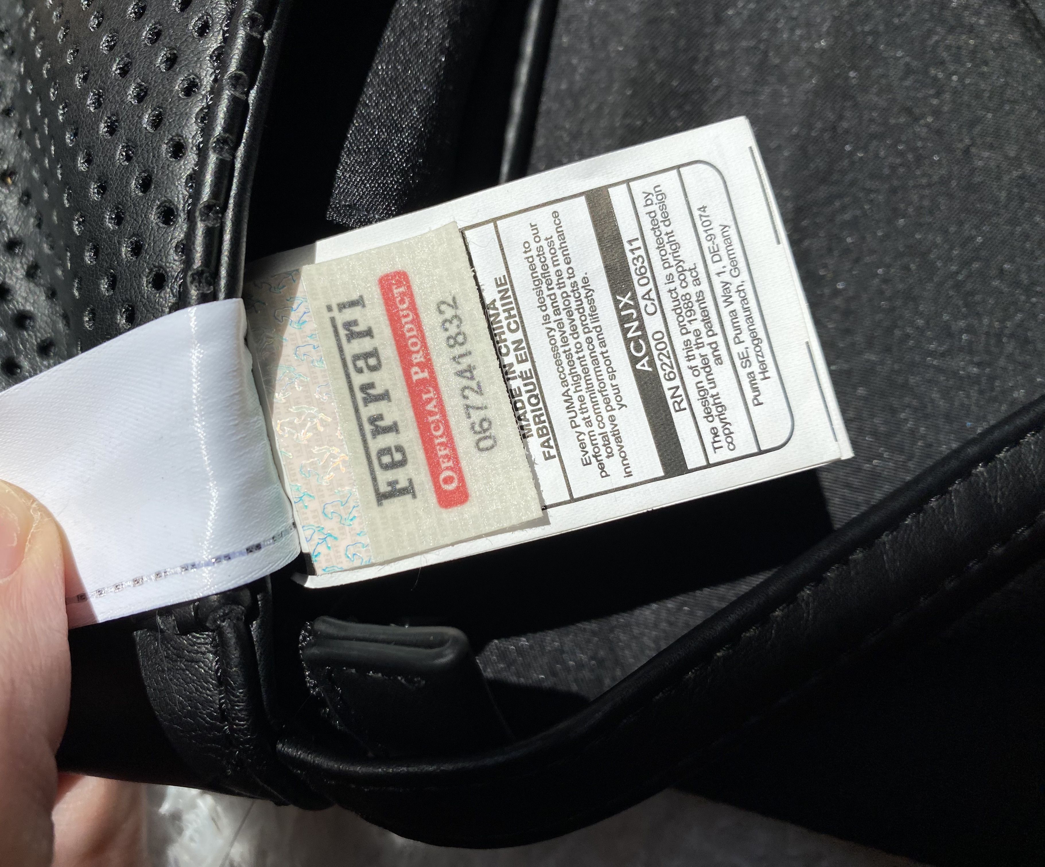 Puma Puma Womans SF Ferrari Shoulder Bag Size ONE SIZE - 10 Thumbnail