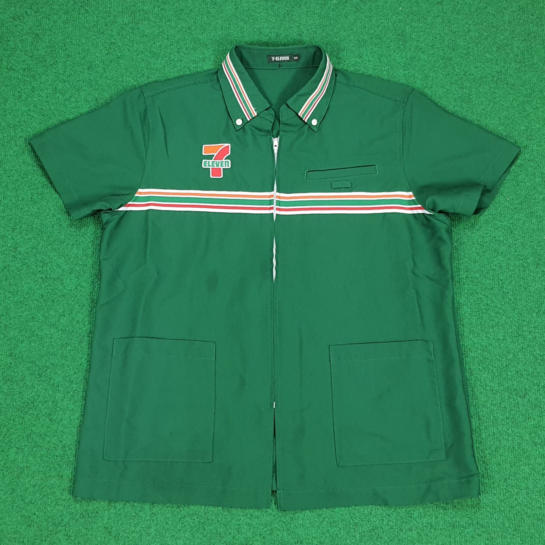 Japanese Brand × Vintage Vintage 7 Eleven Japan Staff Work Wear Uniform Size US M / EU 48-50 / 2 - 1 Thumbnail
