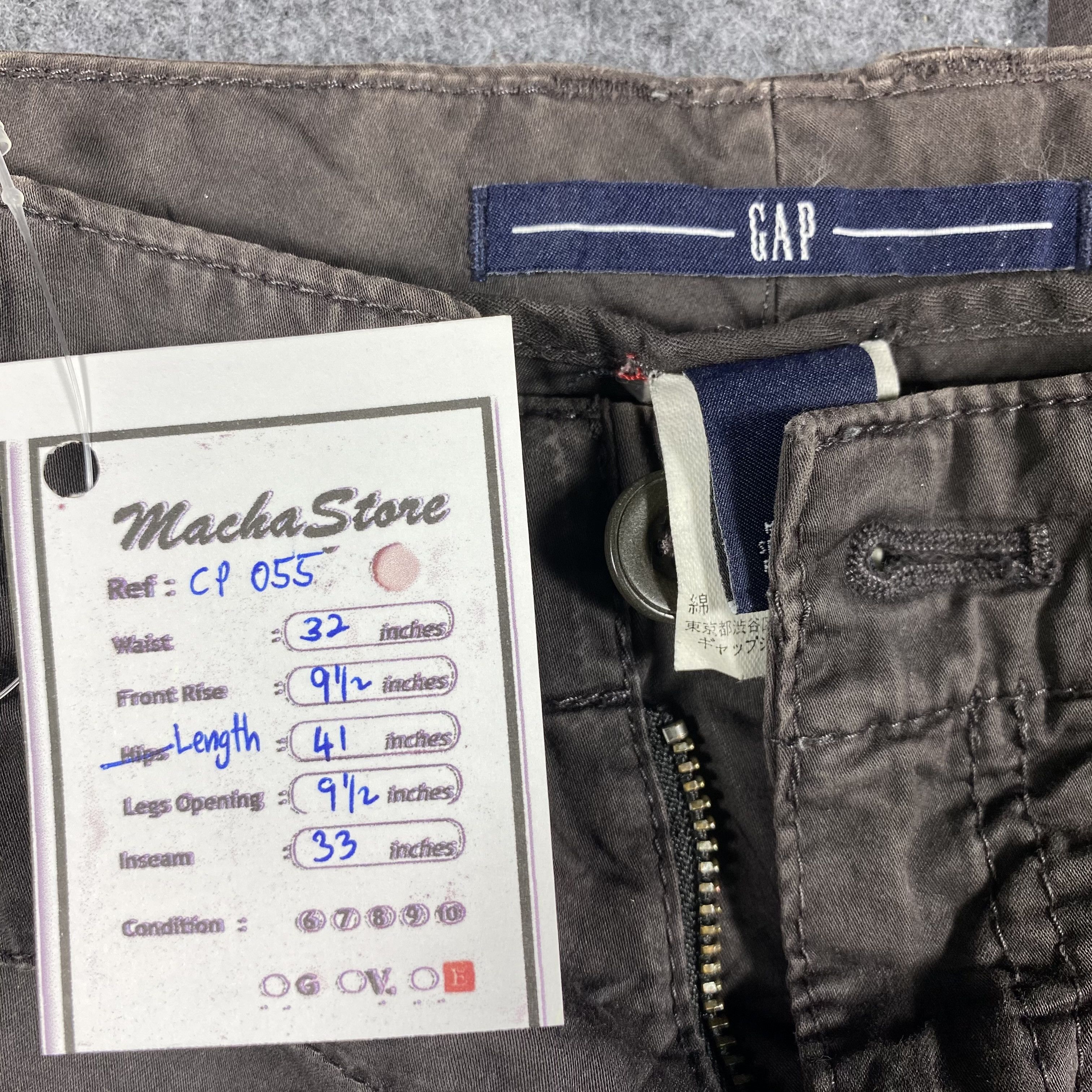 Gap Japanese Gap Multipocket Tactical Cargo Pants Size US 32 / EU 48 - 11 Thumbnail