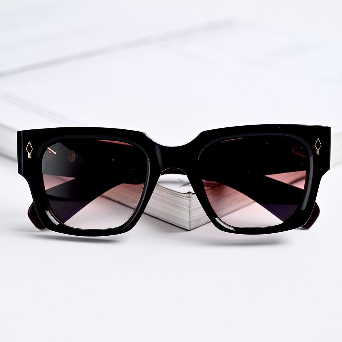 Jacques Marie Mage JACQUES MARIE MAGE ENZO EPOXY CHARLET SUNGLASSES Size ONE SIZE - 11 Thumbnail