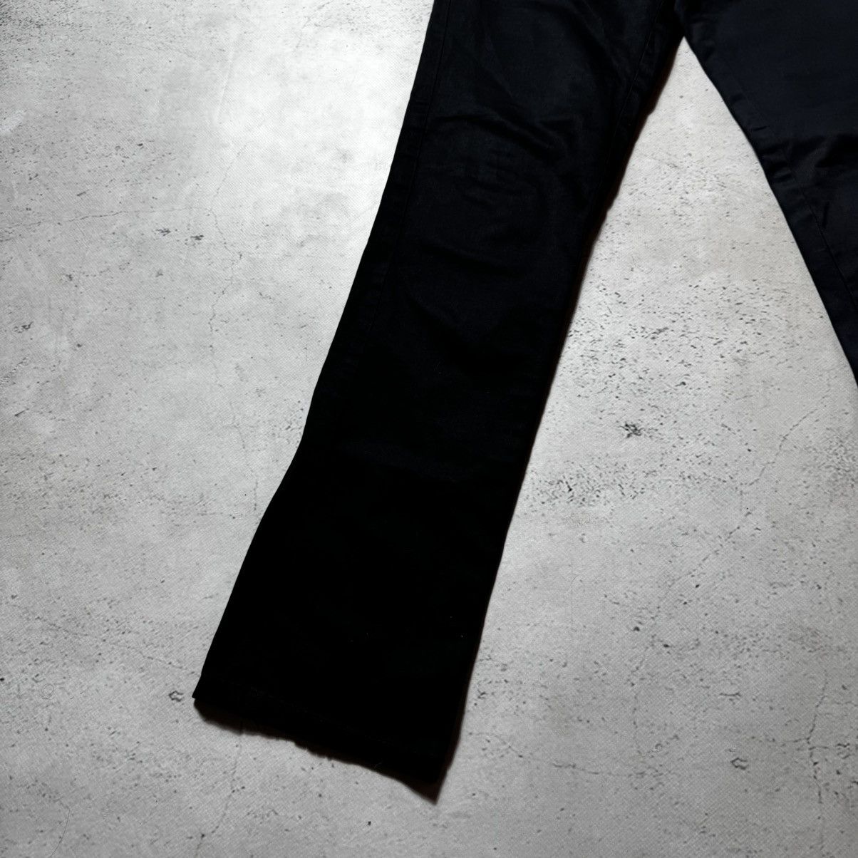 Roberto Cavalli vintage y2k roberto cavalli flared jeans washed black Size 31" - 3 Thumbnail