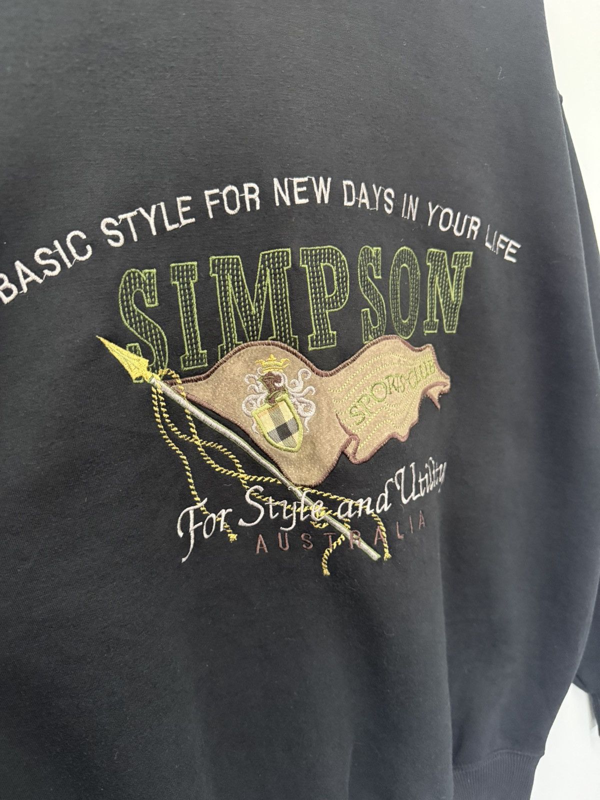 Cartoon Network 🔥 VINTAGE SIMPSON AUSTRALIA SWEATSHIRT - L Size US M / EU 48-50 / 2 - 4 Thumbnail