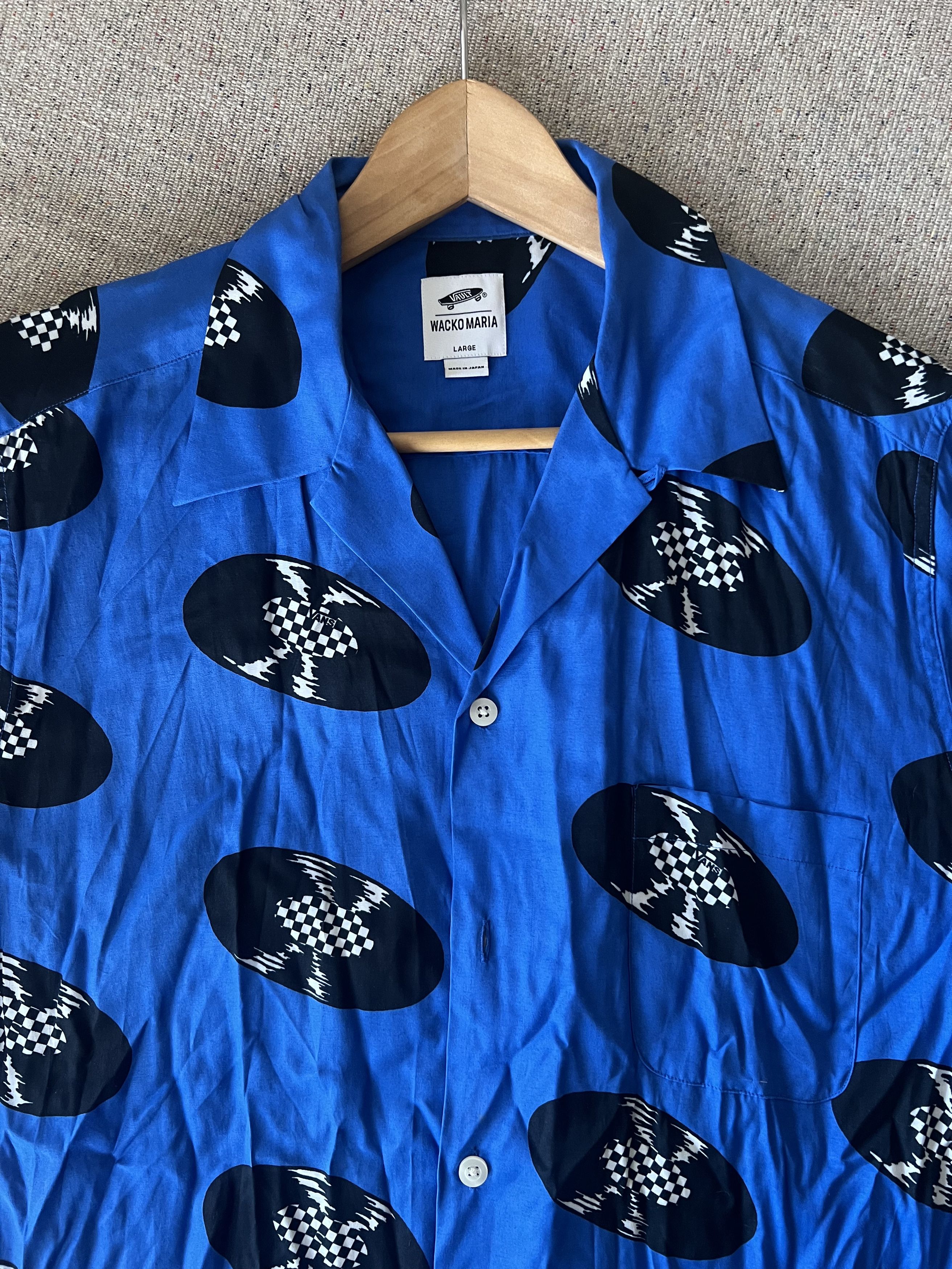 Wacko Maria Wacko Maria x Vault by Vans Vinyl Button Up Size US L / EU 52-54 / 3 - 7 Thumbnail