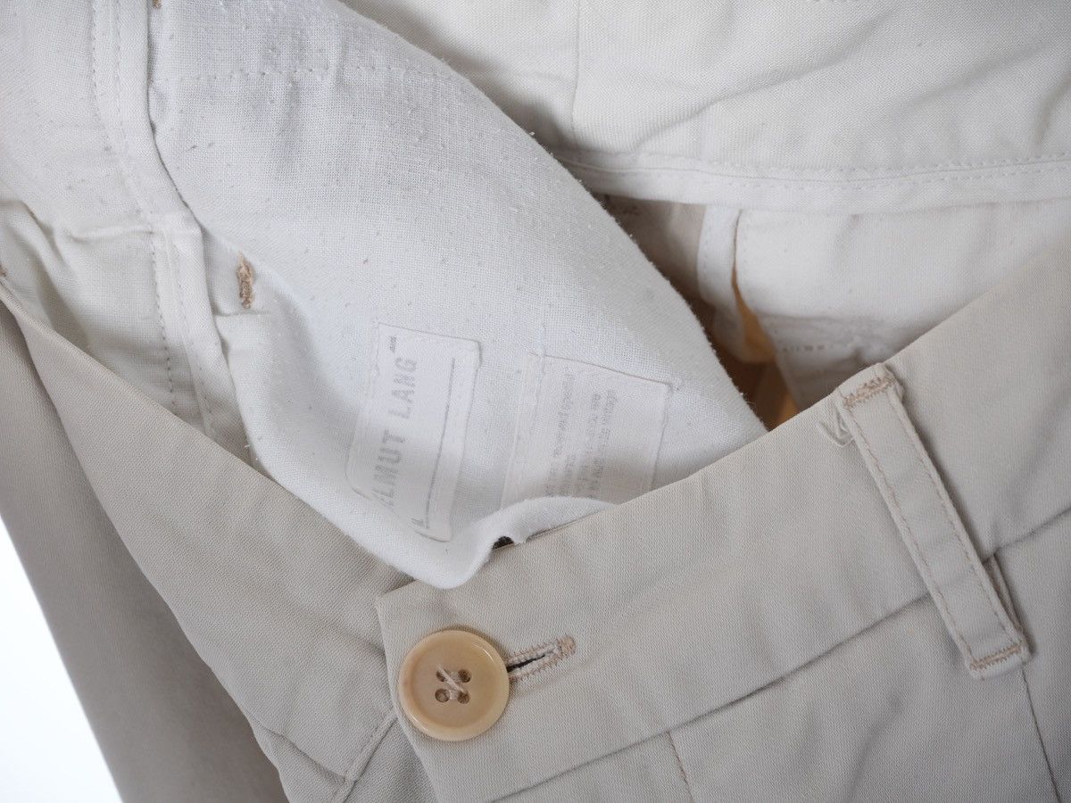 Helmut Lang Vintage Helmut Lang Beige Pants Chino trousers RARE Size 27" / US 4 / IT 40 - 5 Thumbnail