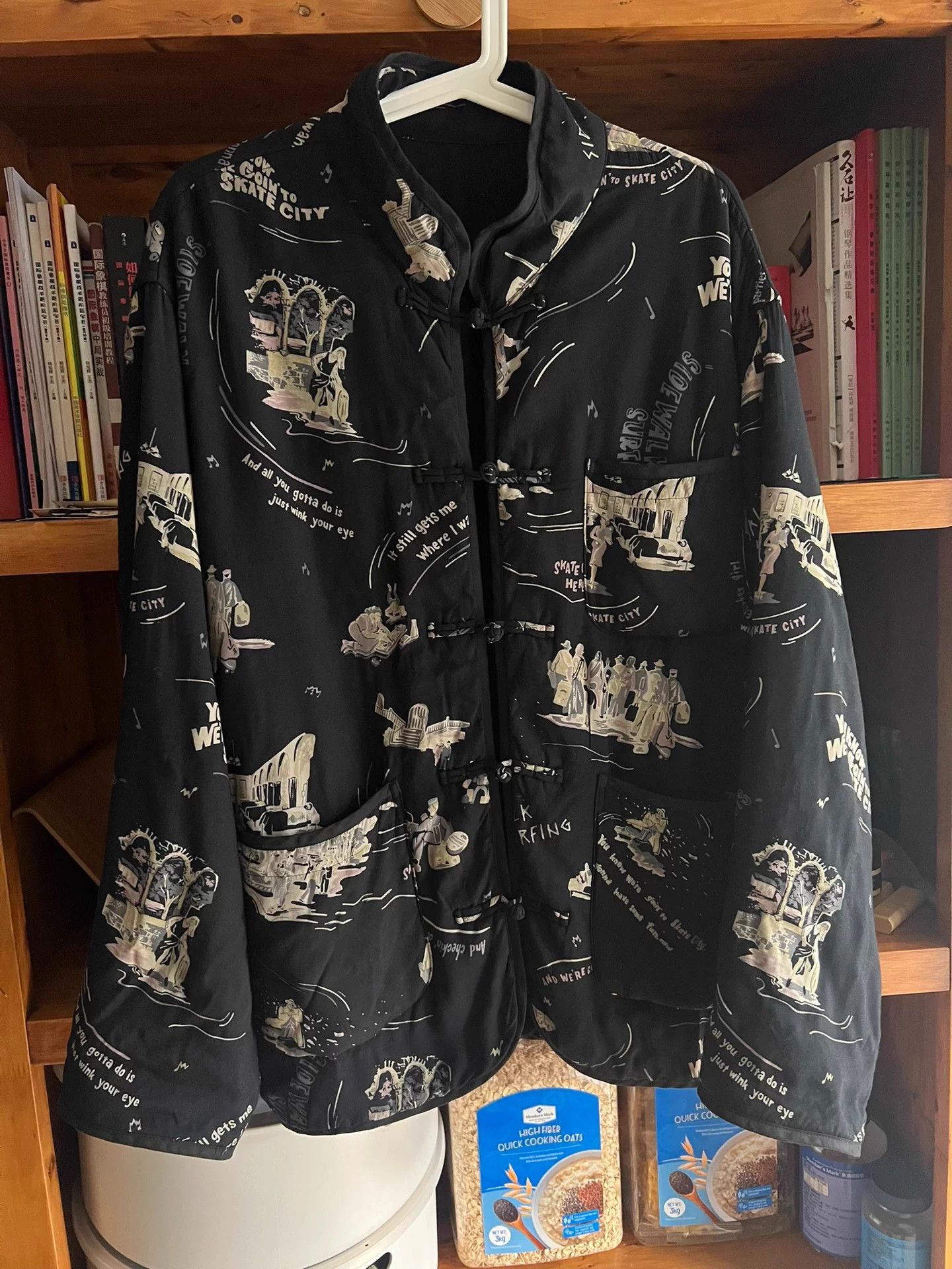Porter Classic Porter Classic Black Hawaiian Shirt Thin Quilted Lining M Size US M / EU 48-50 / 2 - 2 Thumbnail
