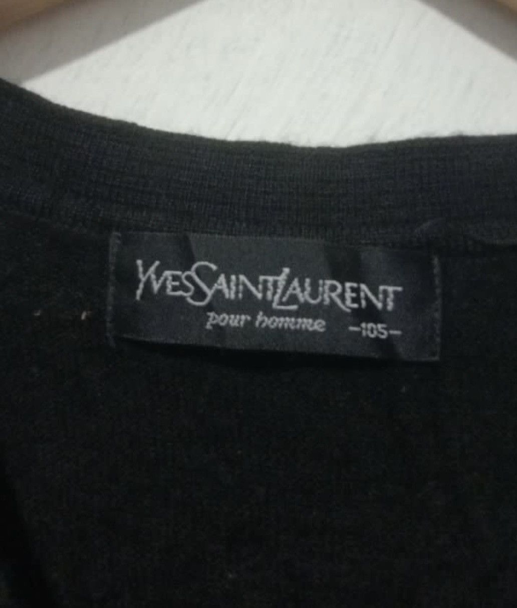 Saint Laurent Paris × Yves Saint Laurent Vintage Yves Saint Laurent Pour Homme Patern Vest Size US XL / EU 56 / 4 - 4 Thumbnail