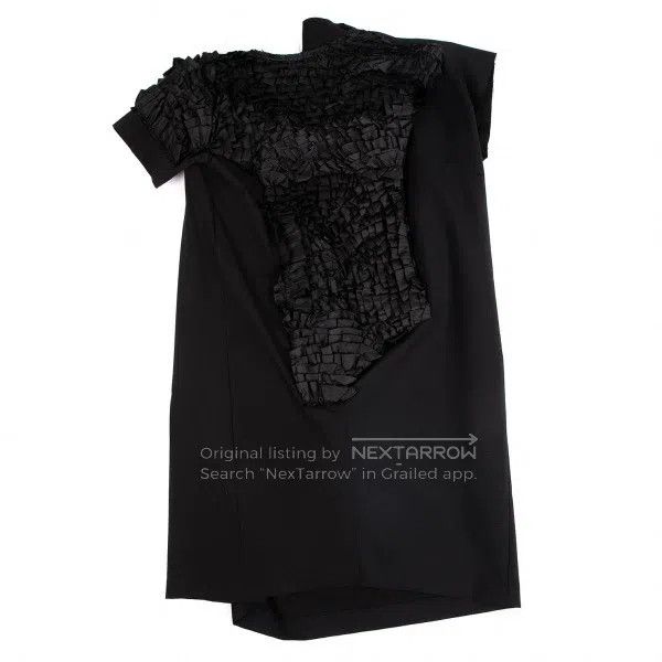 Comme des Garcons Comme des Garcons Black vintage design appliqué dress Size S / US 4 / IT 40 - 3 Thumbnail