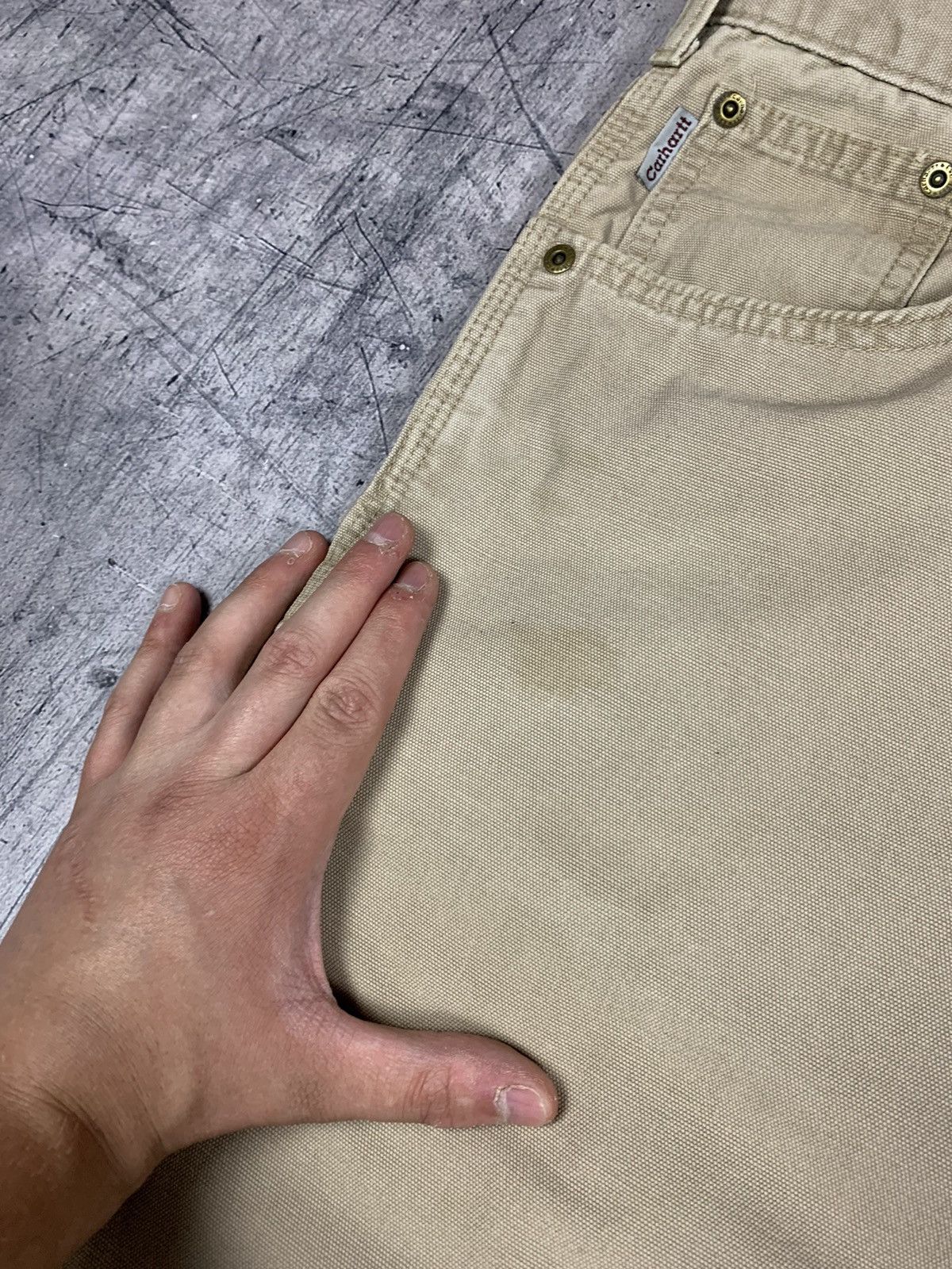 Carhartt Vintage Carhartt Loose Fit Carpenter Jeans 38x34 B159 GKH Size US 38 / EU 54 - 14 Thumbnail