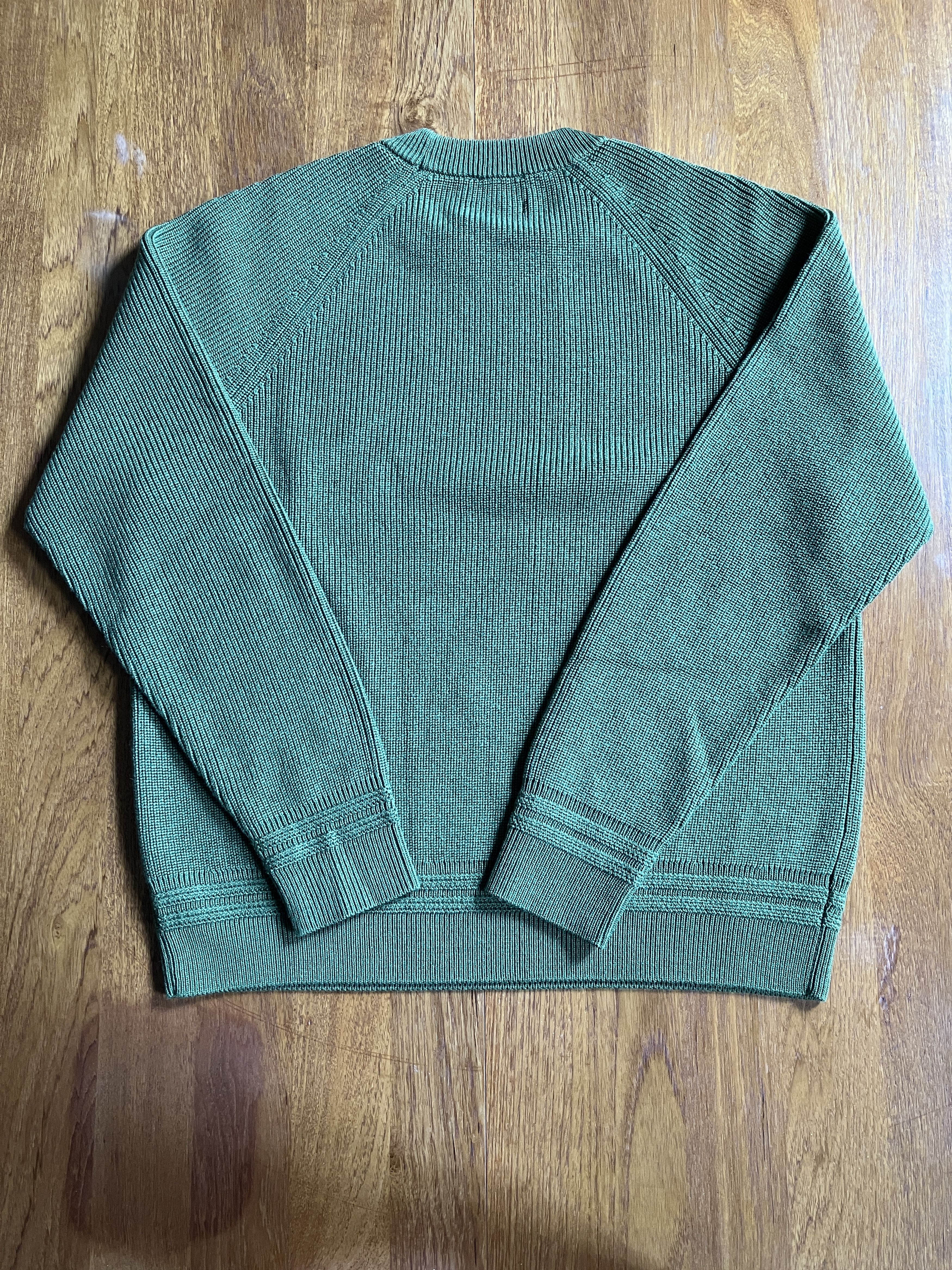 Cos Green Crew Neck Wool Sweater Size US M / EU 48-50 / 2 - 3 Thumbnail