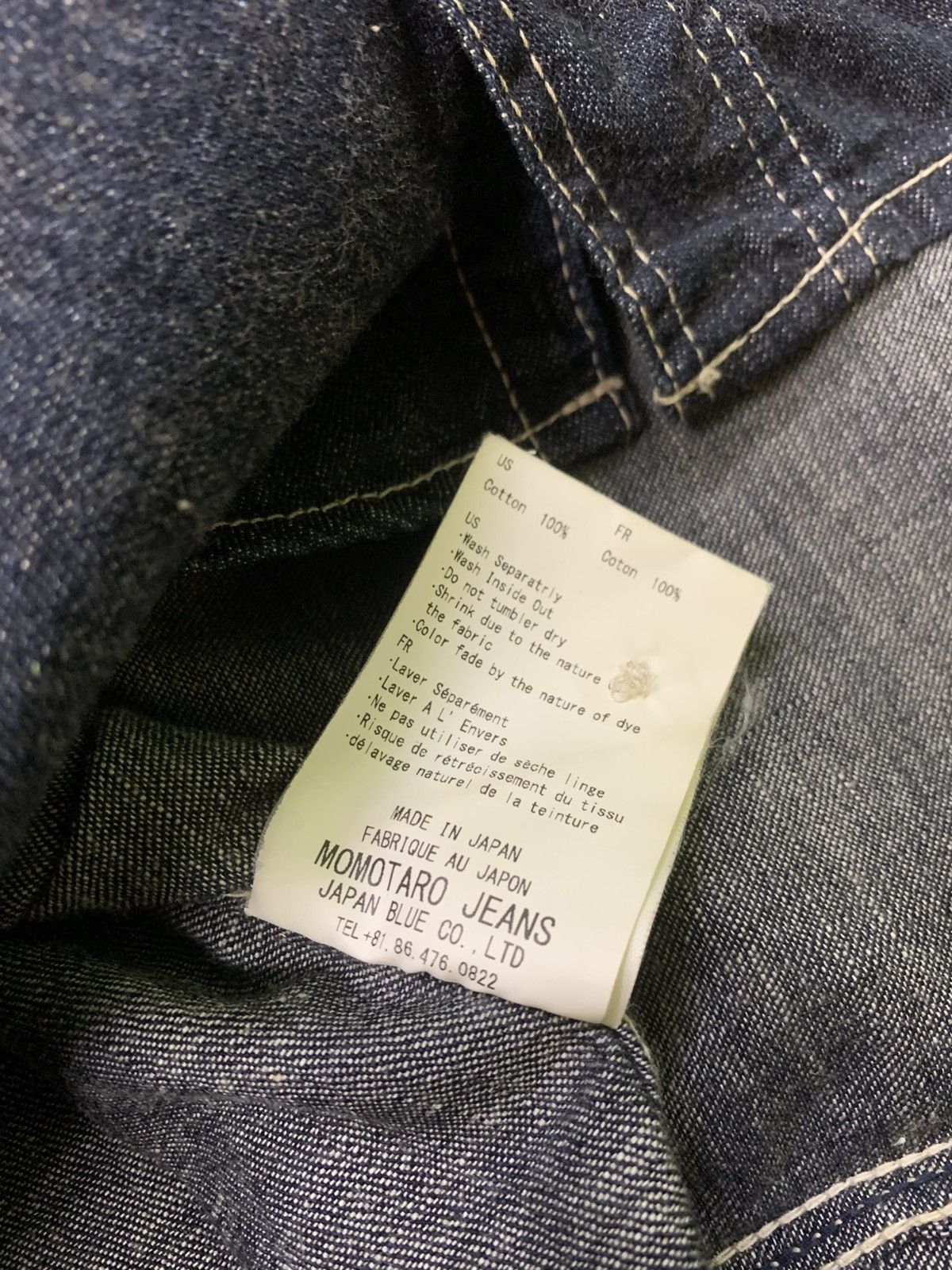 Momotaro Jeans MOMOTARO SHIRT DENIM Size US M / EU 48-50 / 2 - 8 Thumbnail