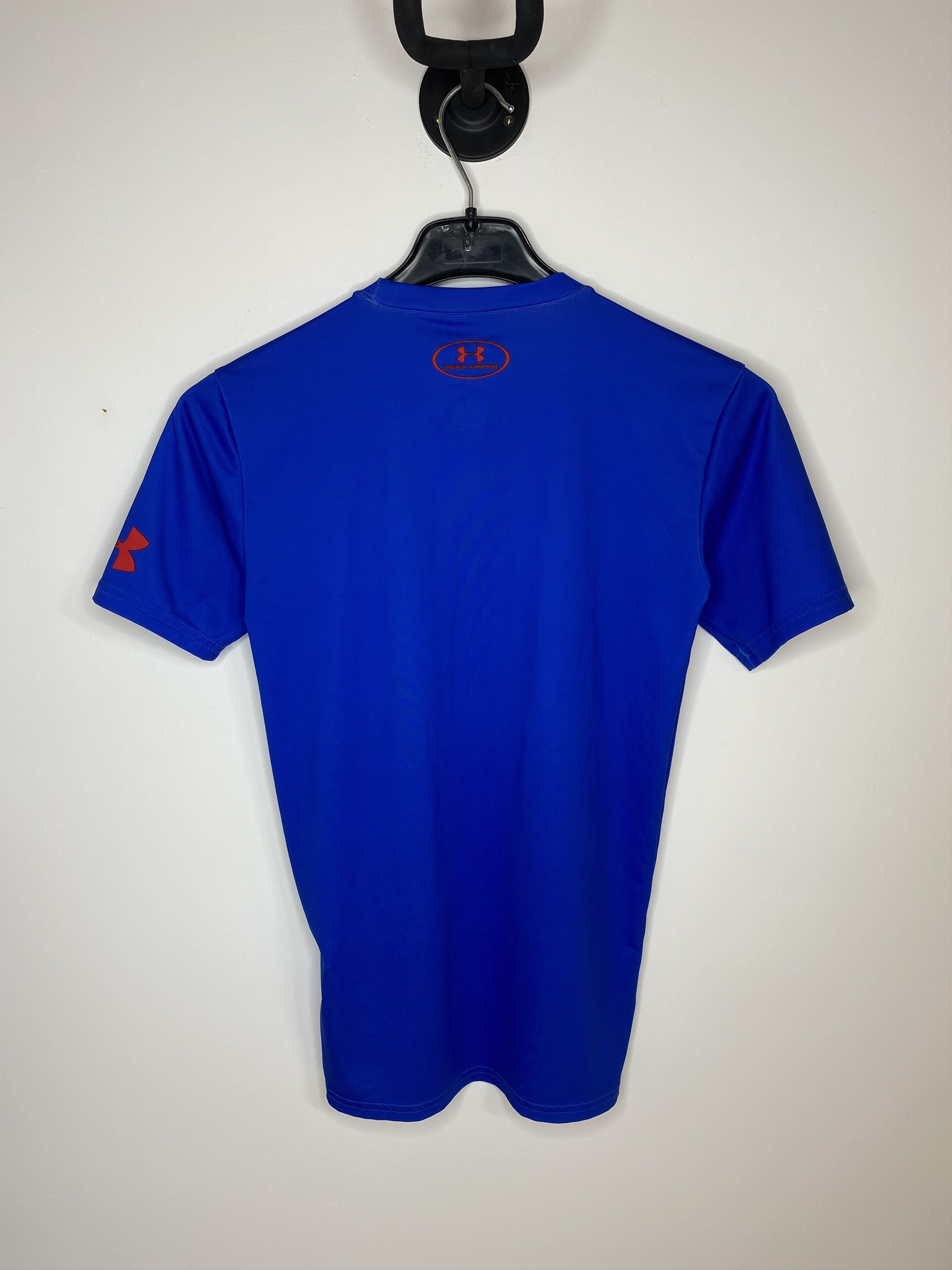 Under Armour UNDER ARMOUR MARVEL CAPTAIN AMERICA COMPRESSION BLUE SHIRT Size US M / EU 48-50 / 2 - 2 Thumbnail