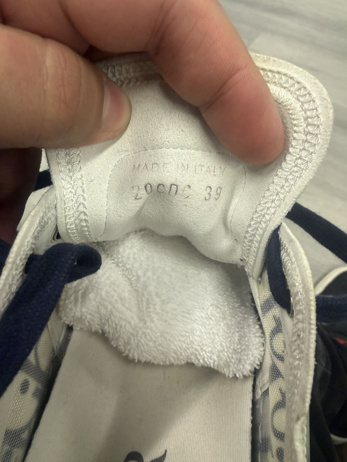 Dior Dior B23 Low Oblique Blue Size US 7 / EU 40 - 15 Thumbnail