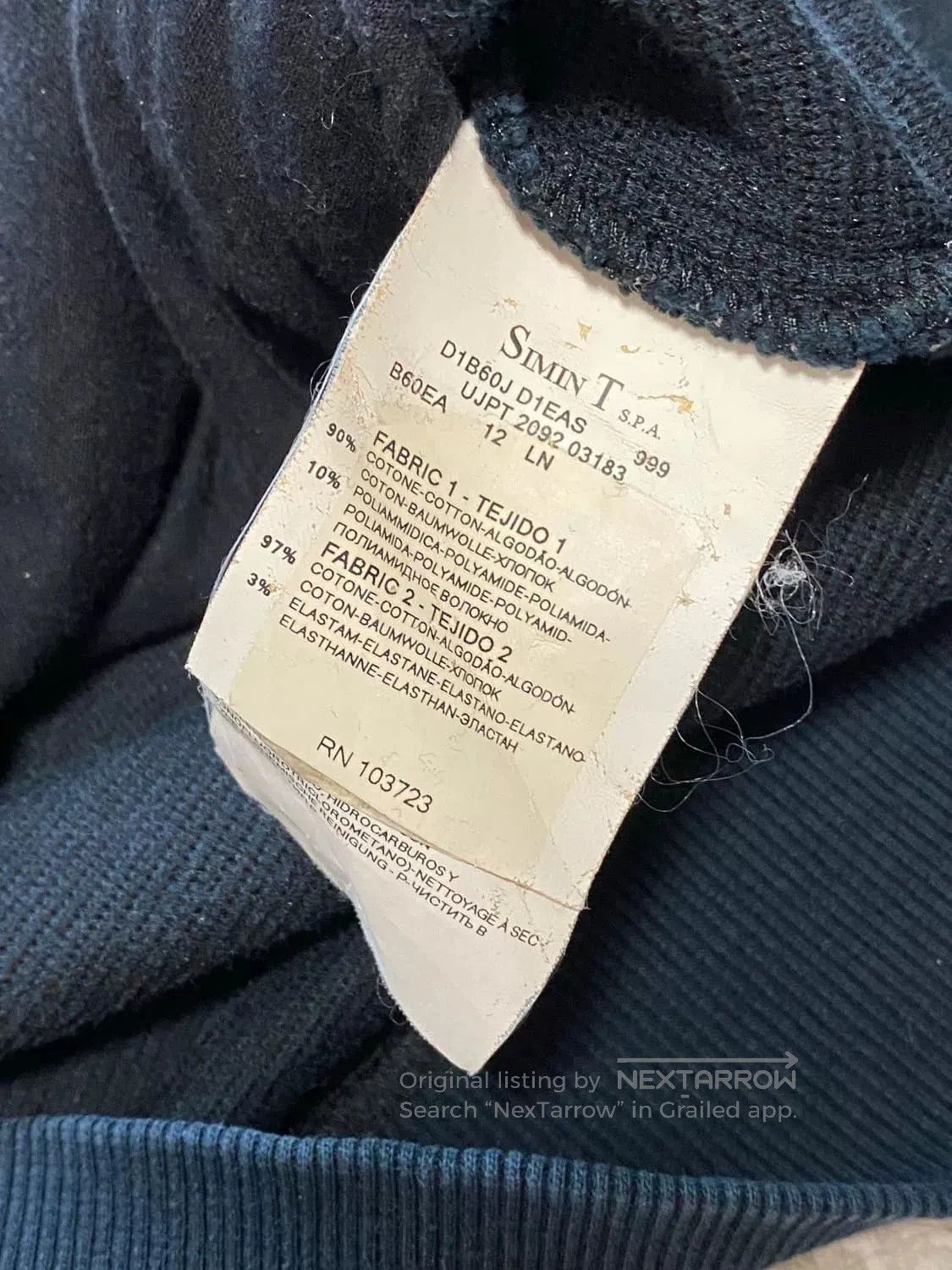 Armani Armani Vintage Knit Jacket. Size US L / EU 52-54 / 3 - 4 Thumbnail