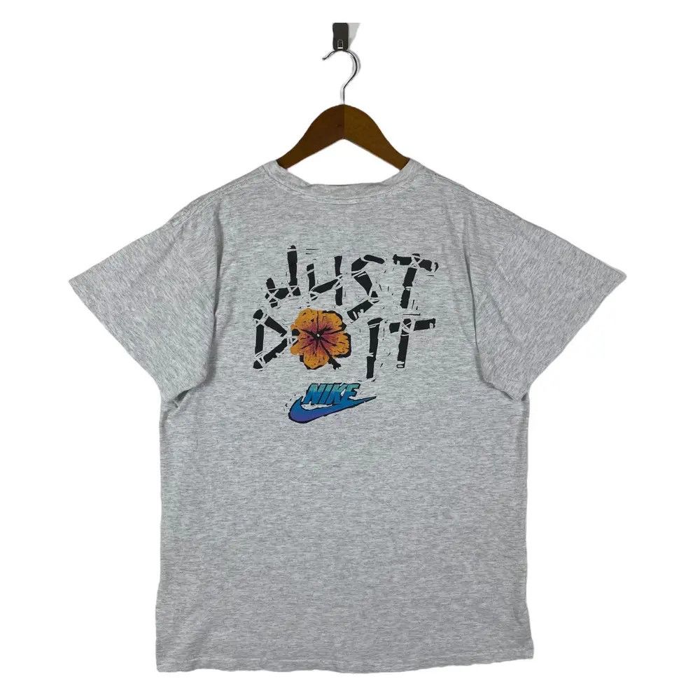 Nike Vintage NIKE HONOLULU MARATHON 1994 Just Do It Tee Shirt Size US L / EU 52-54 / 3 - 5 Thumbnail