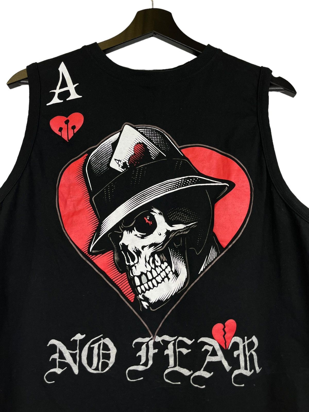 No Fear No Fear Y2k Black Tank Top Style Size US M / EU 48-50 / 2 - 3 Thumbnail