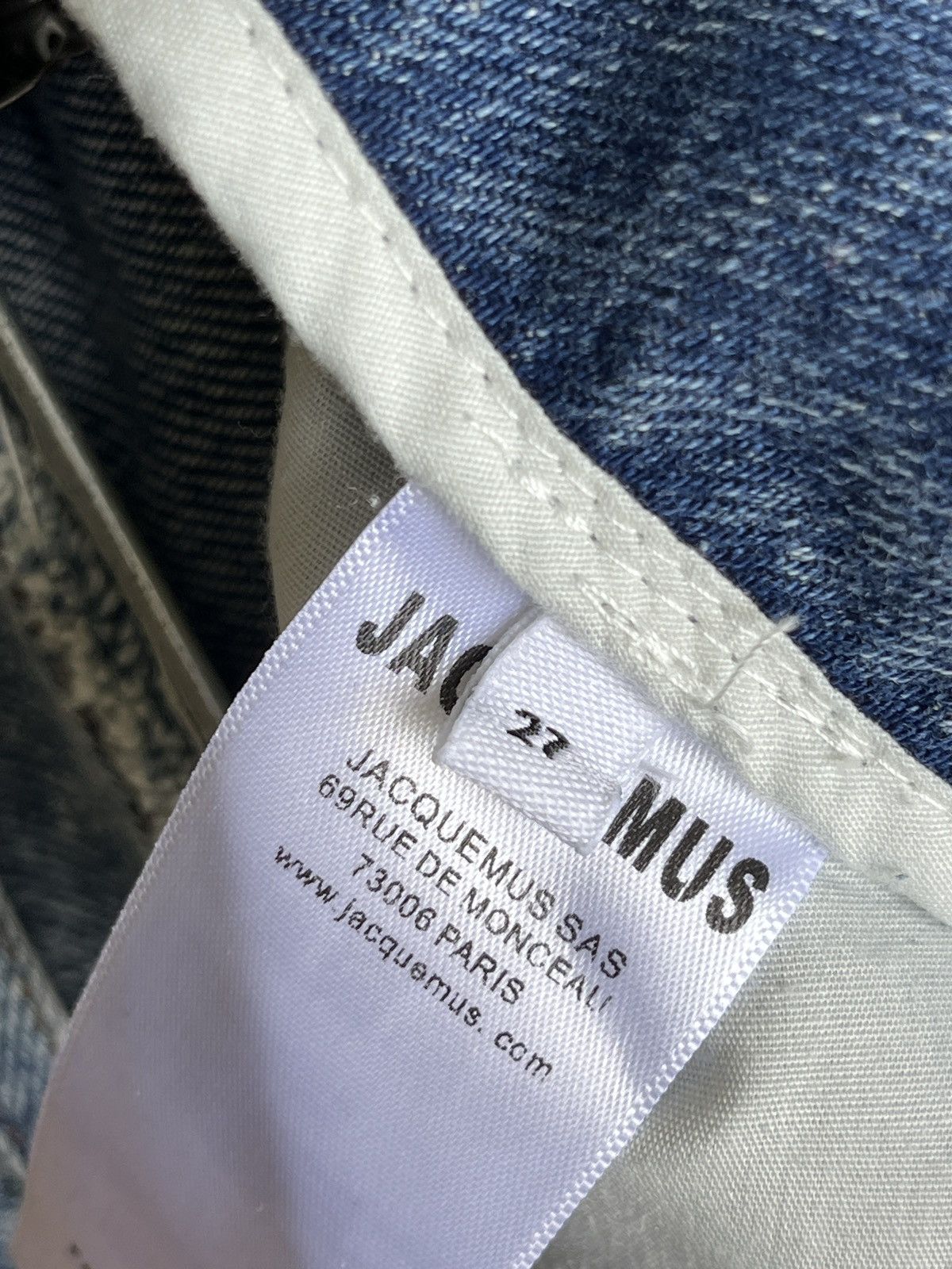 Jacquemus Caraco Belted Jeans Size 31" - 12 Thumbnail