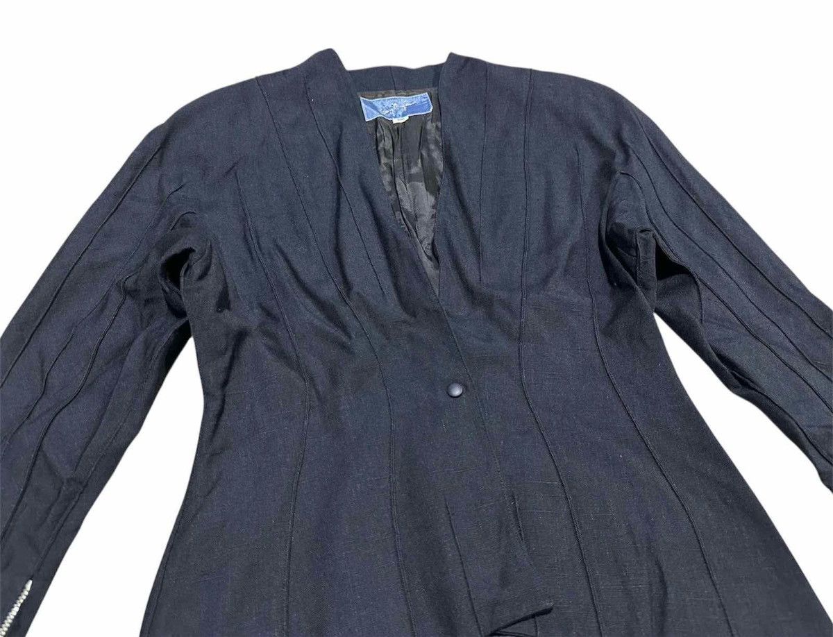 Thierry Mugler 🔥Rare Vintage Thierry Mugler Blazer Futuristic Sculptula Size S / US 4 / IT 40 - 3 Thumbnail