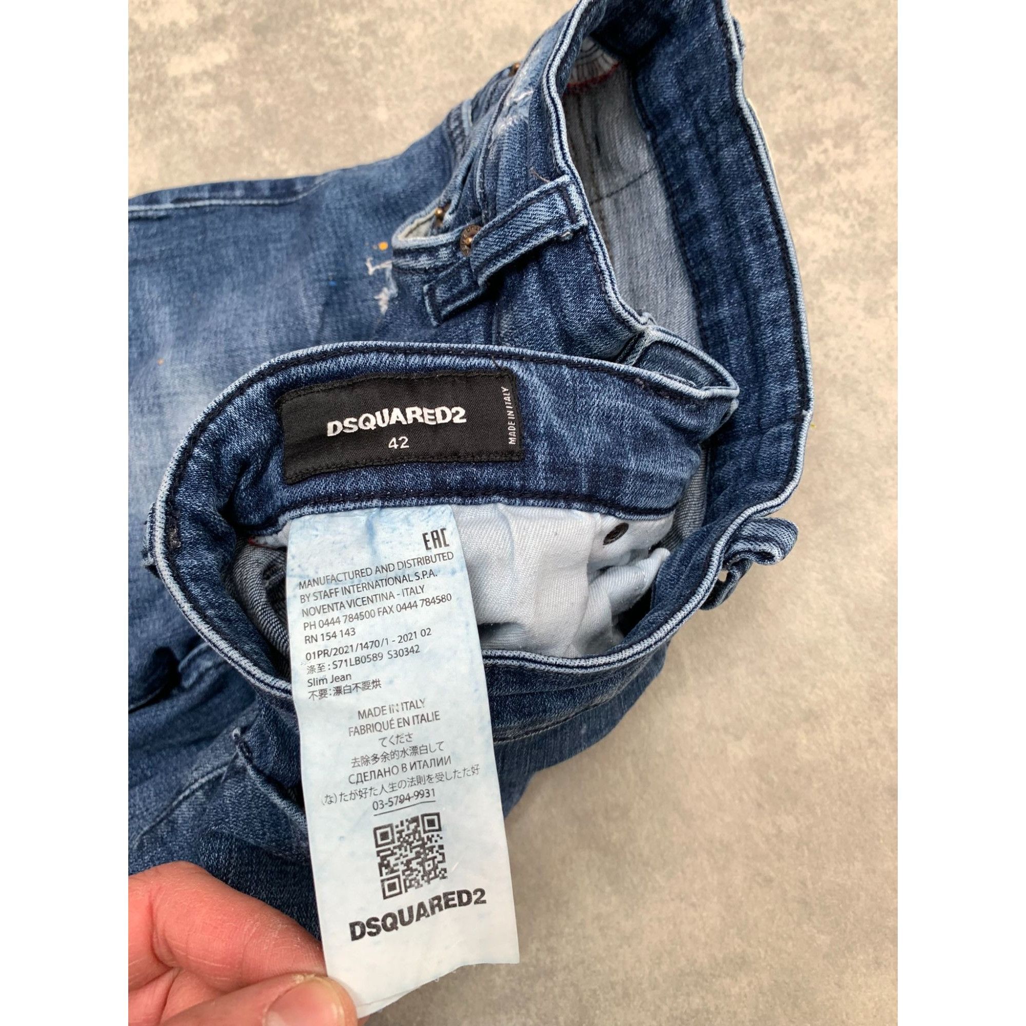 Dsquared2 Dsquared2 jeans womens size 42 Size 28" / US 6 / IT 42 - 4 Thumbnail