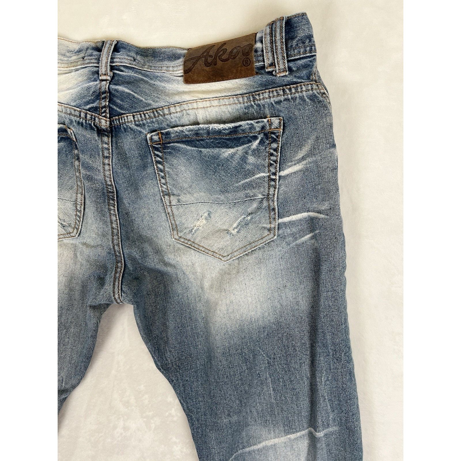 AKOO Akoo Denim Jeans Mens Size 38x34 Patchwork Y2K Size US 38 / EU 54 - 12 Thumbnail