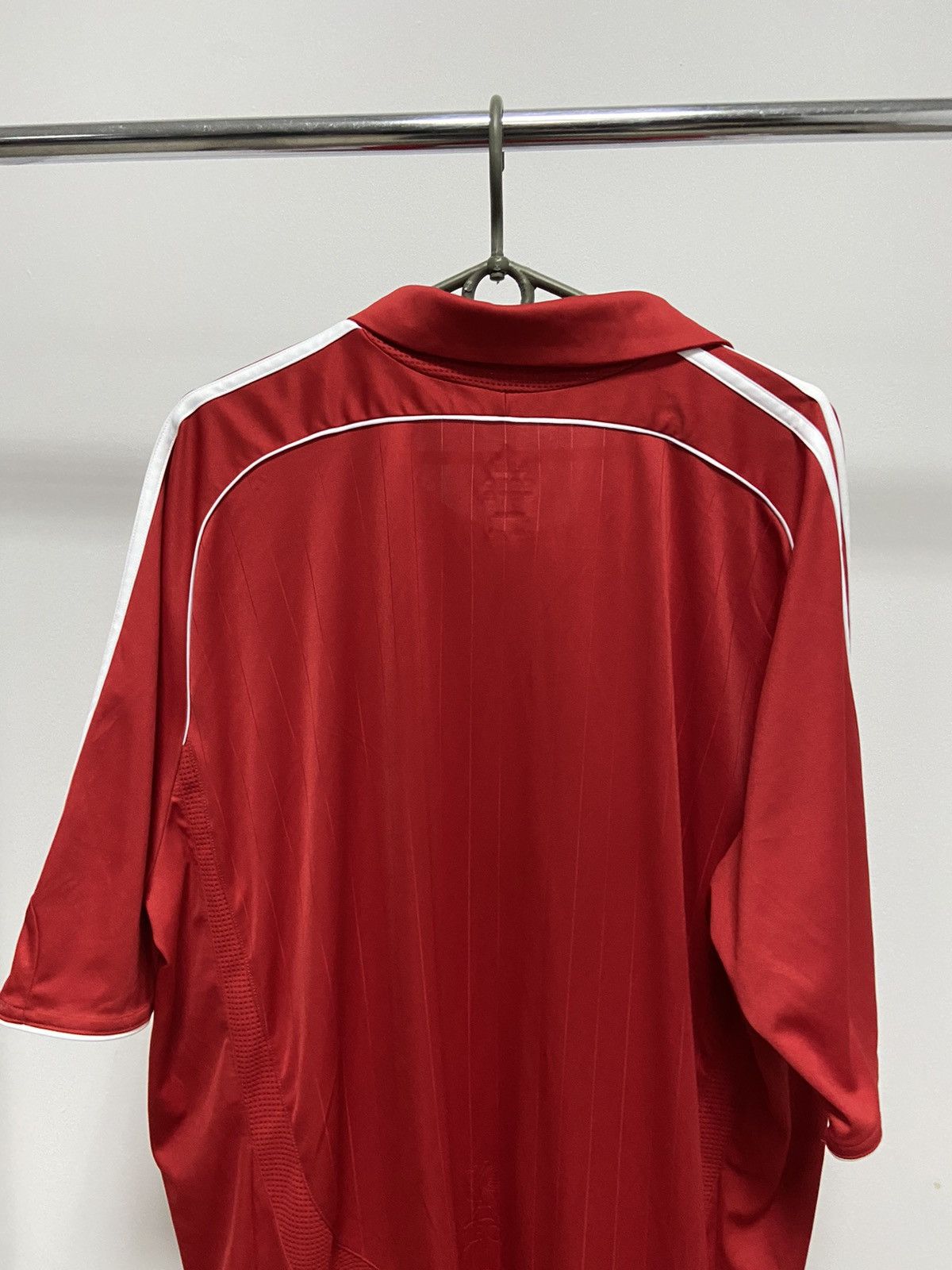 Adidas × Vintage Adidas Liverpool Big Logo Vintage T shirt Jersey Carlsberg Size US XXL / EU 58 / 5 - 6 Thumbnail