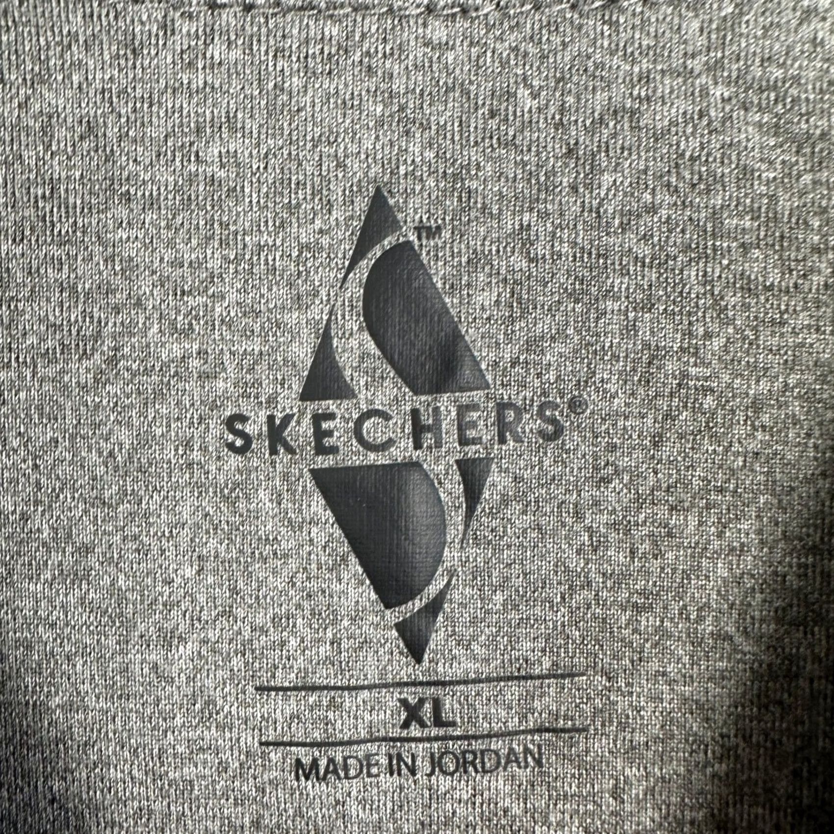 SKECHERS Skechers Polo Shirt Mens XL Gray Golf Rugby Short Sleeve Performance Stretch EUC Size US XL / EU 56 / 4 - 4 Thumbnail